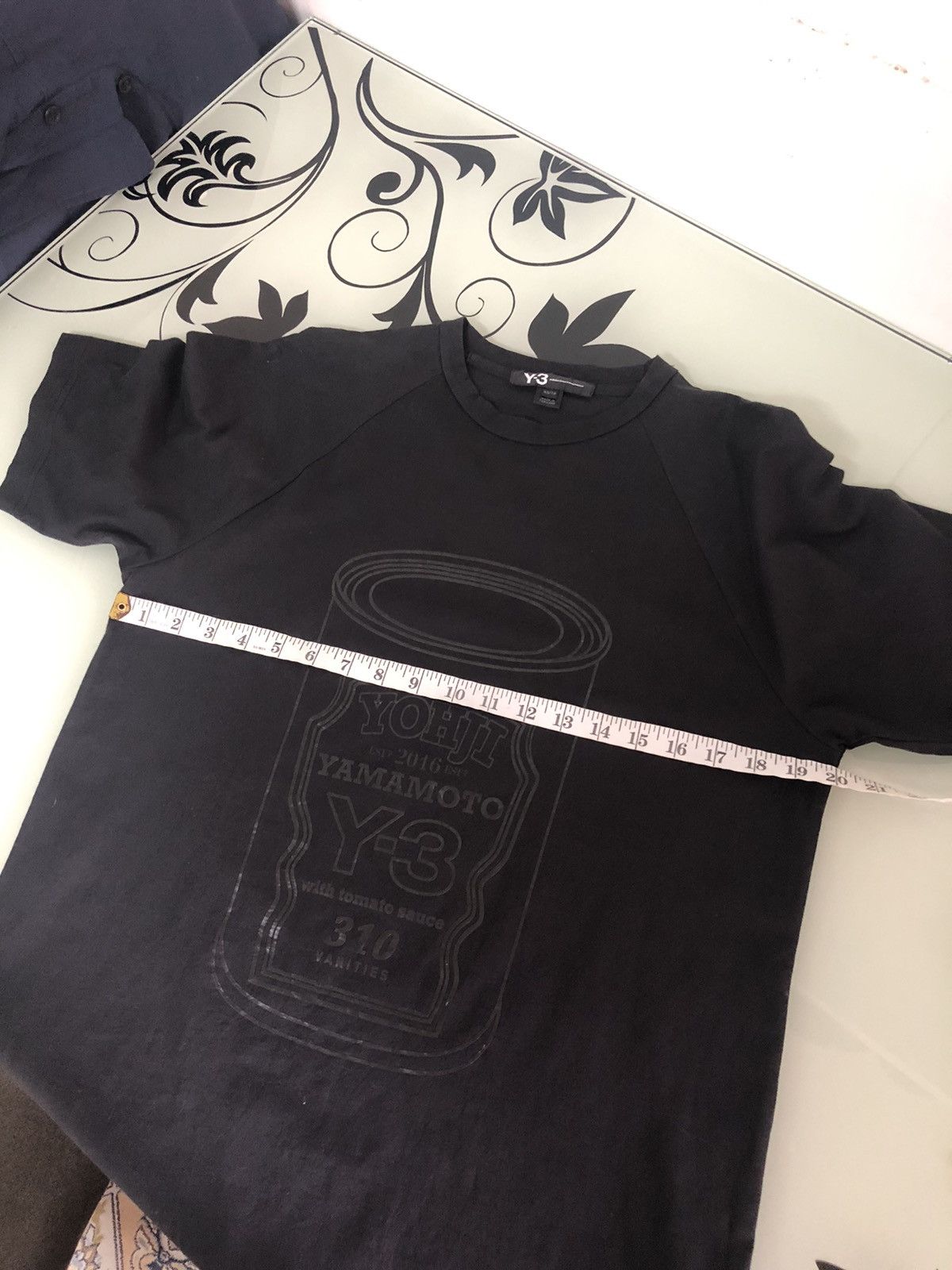 Yohji Yamamoto Yohji Yamamoto x Adidas Y3 Tomato Sauce Oversized T-Shirt Size US XS / EU 42 / 0 - 19 Thumbnail