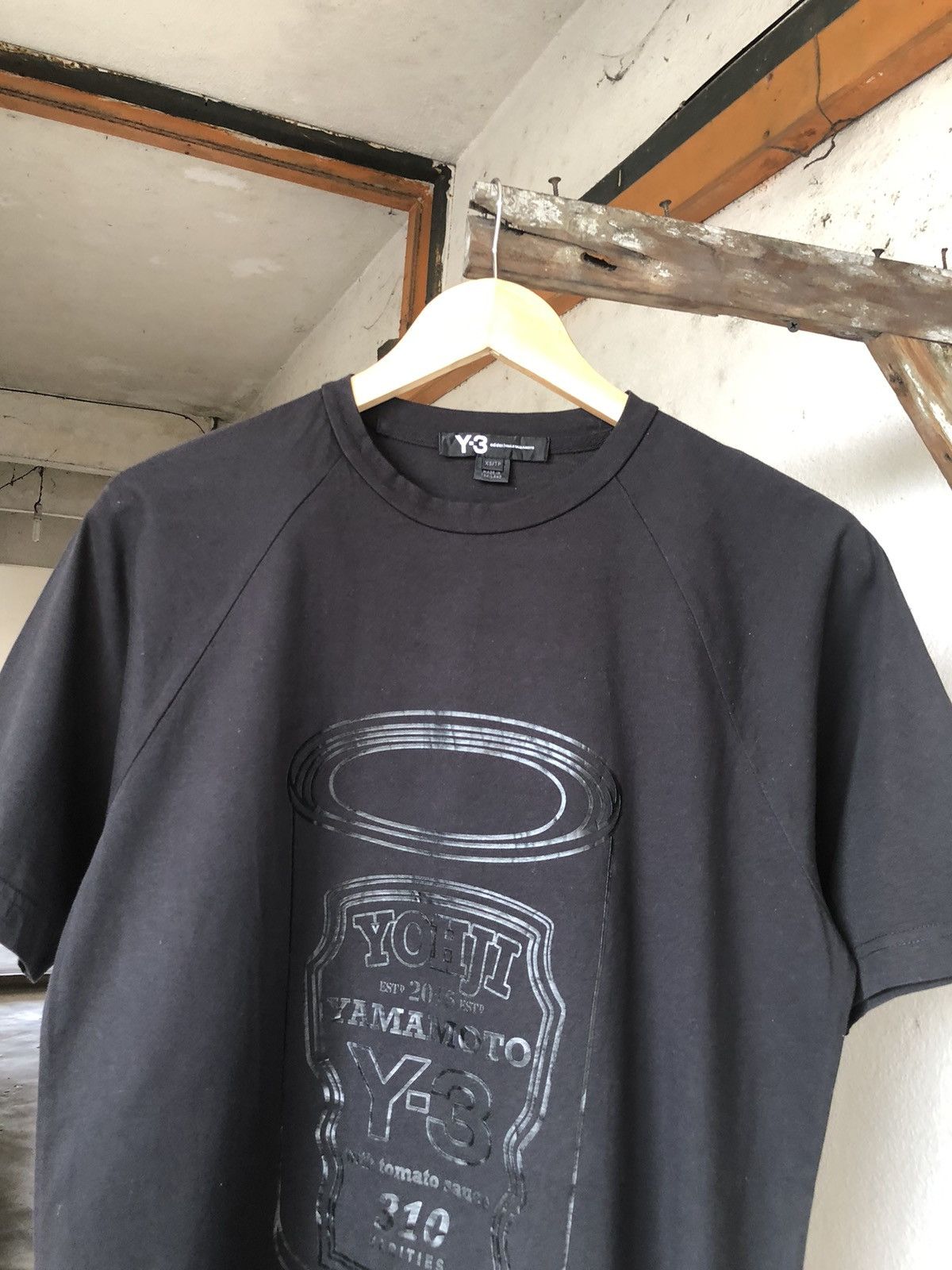 Yohji Yamamoto Yohji Yamamoto x Adidas Y3 Tomato Sauce Oversized T-Shirt Size US XS / EU 42 / 0 - 6 Thumbnail