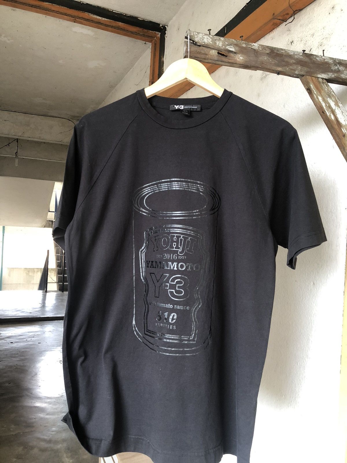 Yohji Yamamoto Yohji Yamamoto x Adidas Y3 Tomato Sauce Oversized T-Shirt Size US XS / EU 42 / 0 - 17 Thumbnail