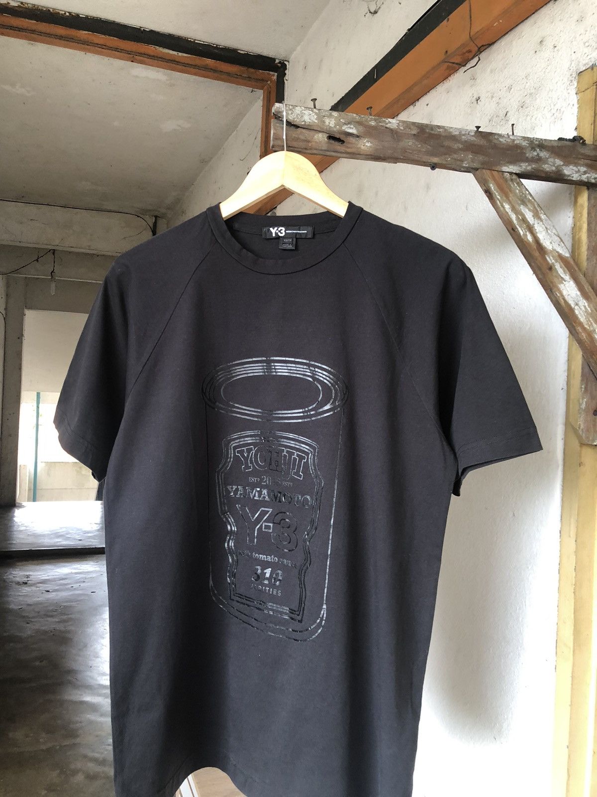 Yohji Yamamoto Yohji Yamamoto x Adidas Y3 Tomato Sauce Oversized T-Shirt Size US XS / EU 42 / 0 - 5 Thumbnail