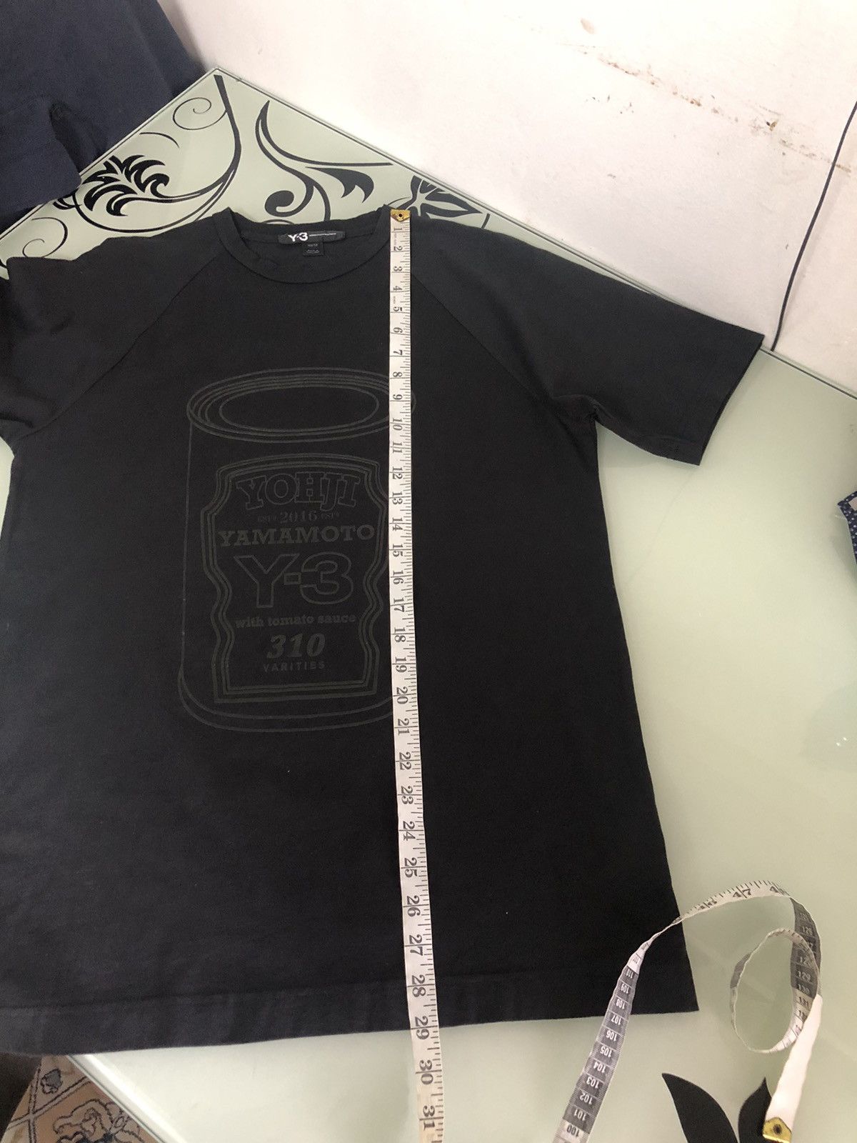 Yohji Yamamoto Yohji Yamamoto x Adidas Y3 Tomato Sauce Oversized T-Shirt Size US XS / EU 42 / 0 - 20 Thumbnail