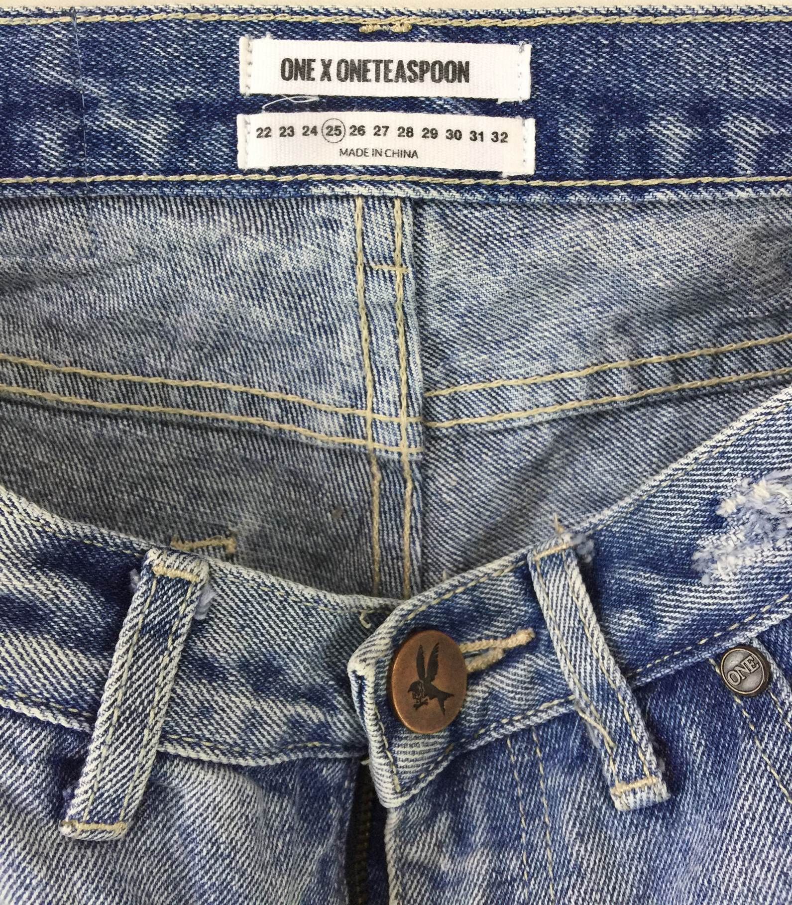 Designer One x oneteaspoon distressed jeans Size US 29 - 7 Thumbnail