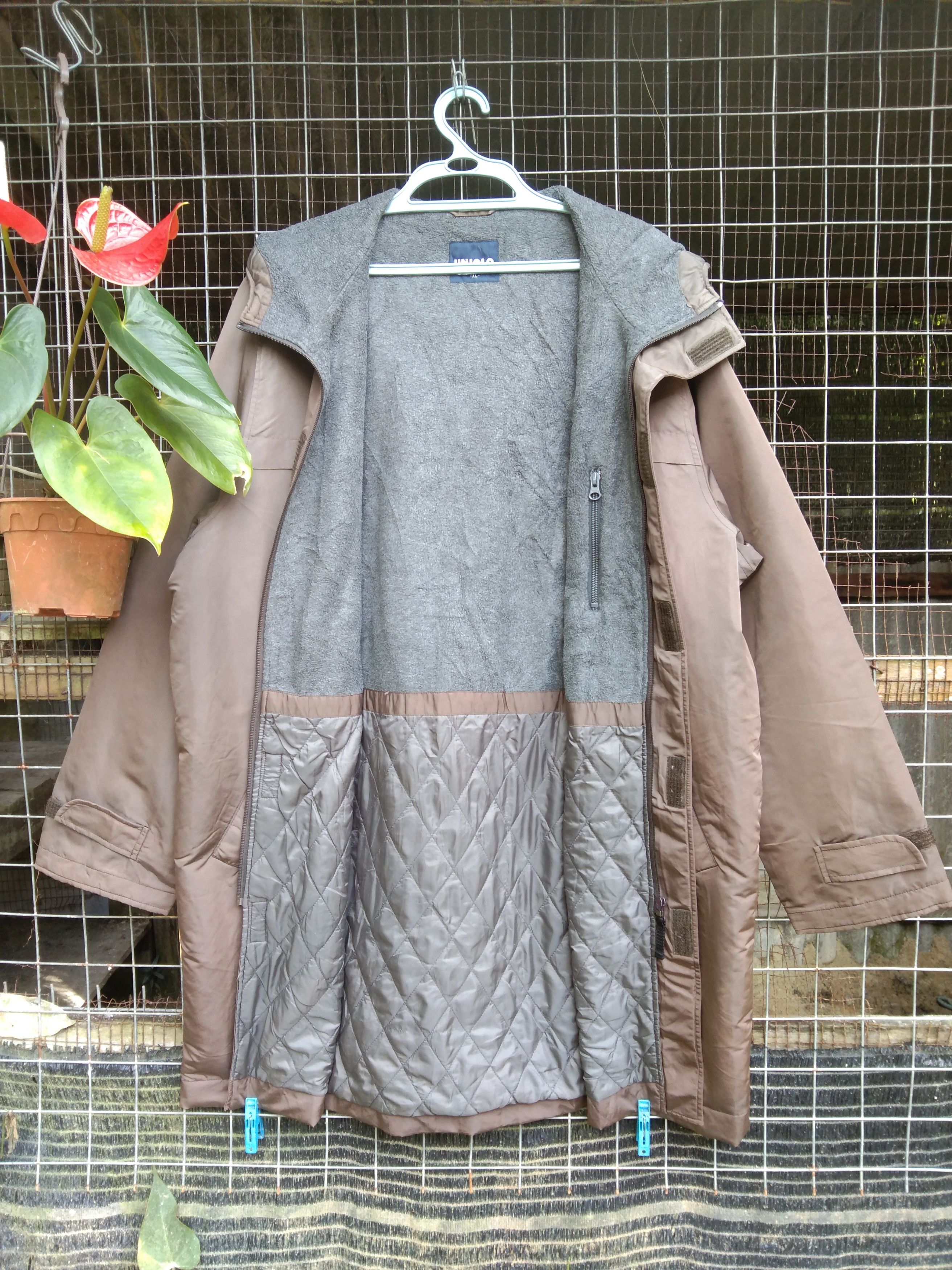 Japanese Brand × Uniqlo UNIQLO MEN'S PARKA JACKET WITH HOOD Size US XL / EU 56 / 4 - 5 Thumbnail