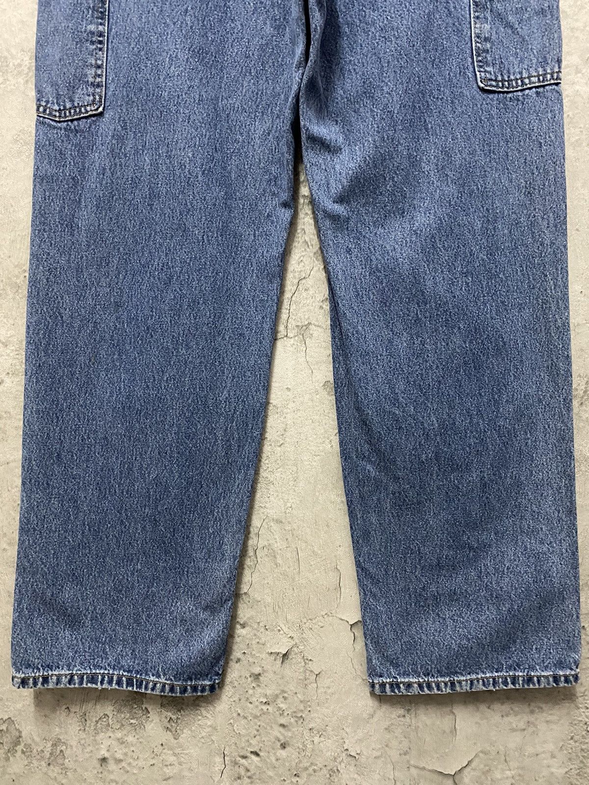 Carhartt × Vintage Vintage 90’s Carhartt Carpenters Loose Fit Denim Pants Size US 32 / EU 48 - 5 Thumbnail