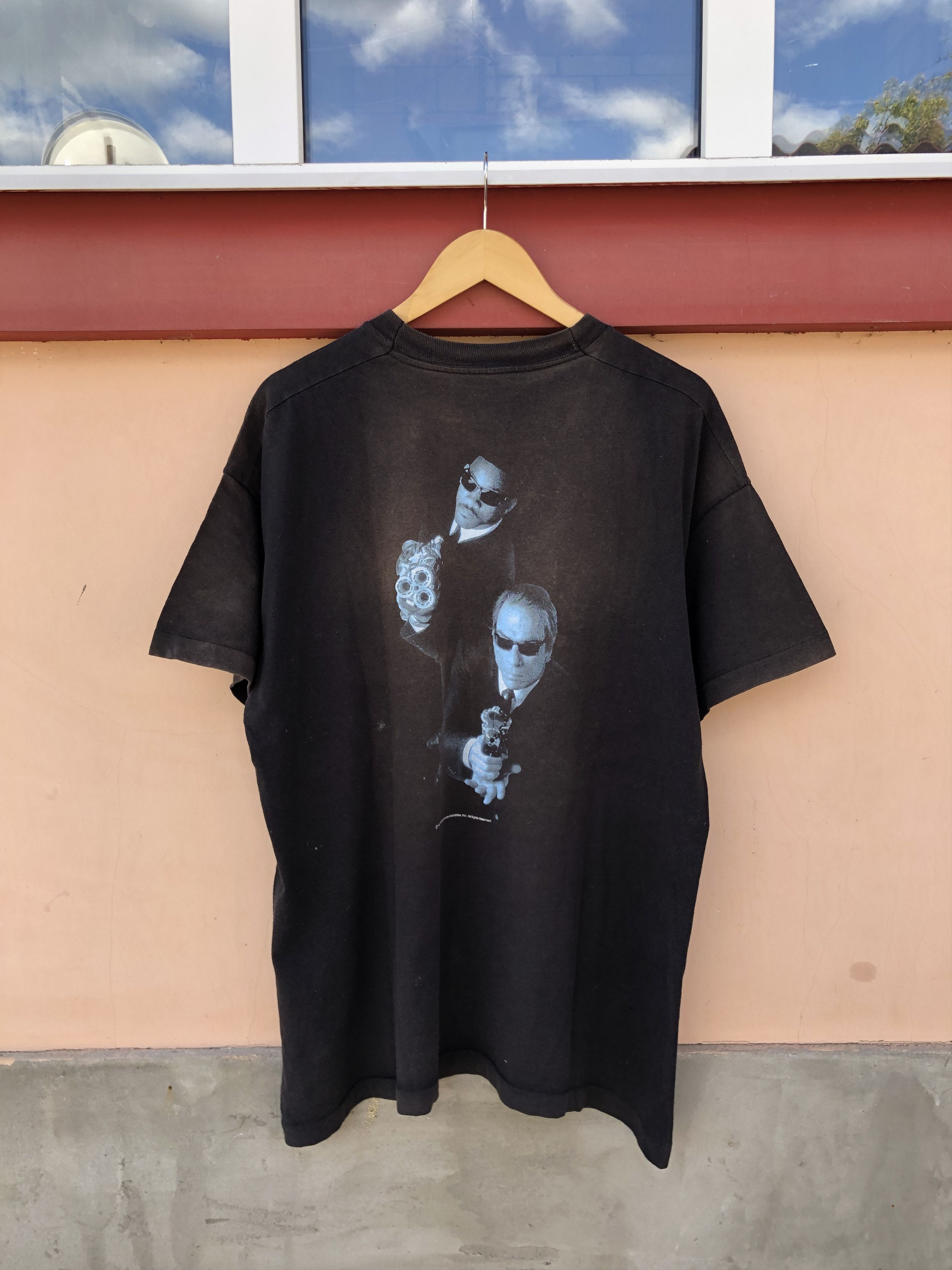 Vintage Vintage 1997 Men in Black MIB (Will Smith Jurassic Park) Size US XL / EU 56 / 4 - 4 Thumbnail