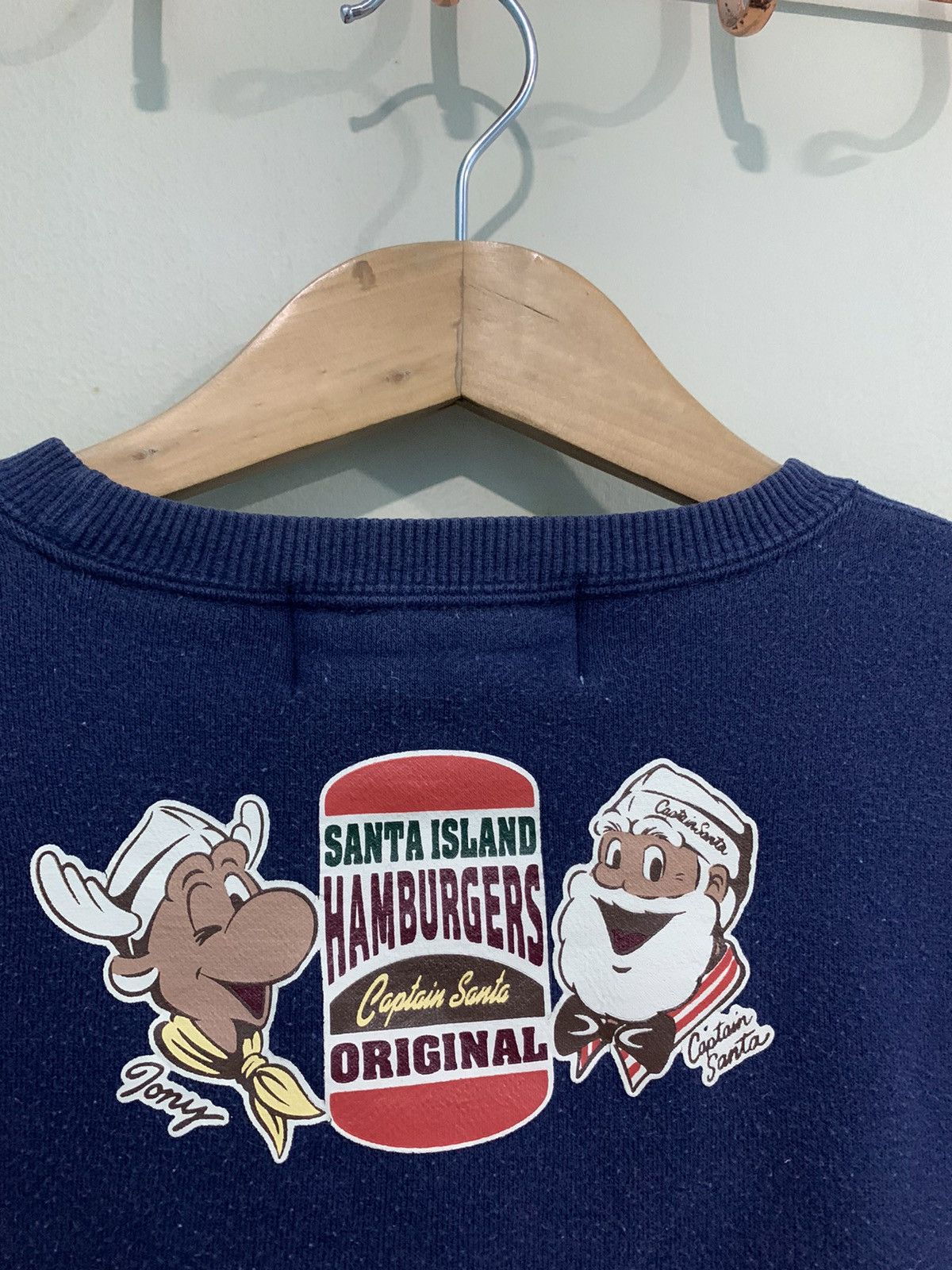 Japanese Brand × Vintage Vintage Sunfade Captain Santa Hamburger Original Size US M / EU 48-50 / 2 - 5 Thumbnail