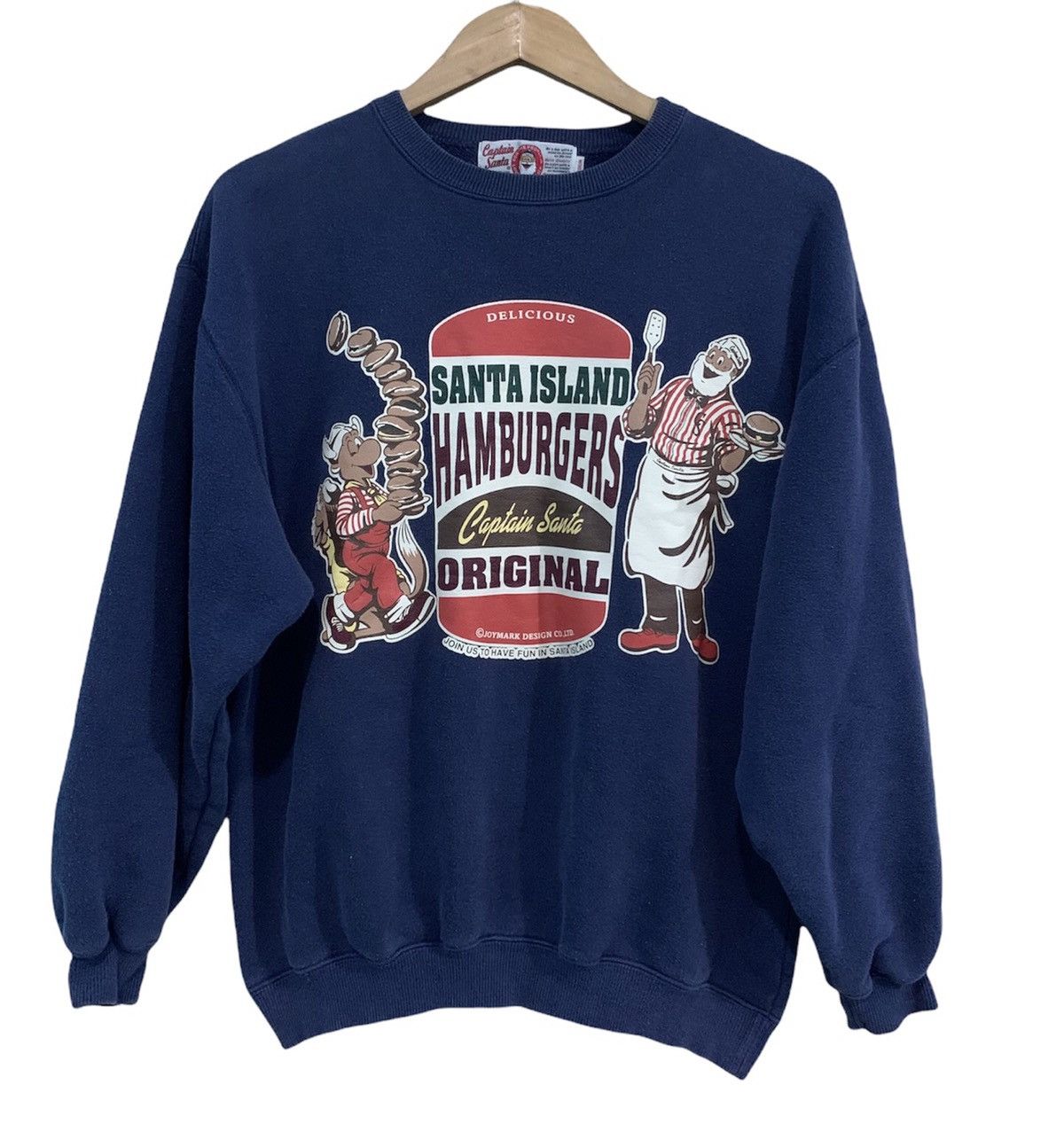 Japanese Brand × Vintage Vintage Sunfade Captain Santa Hamburger Original Size US M / EU 48-50 / 2 - 1 Thumbnail