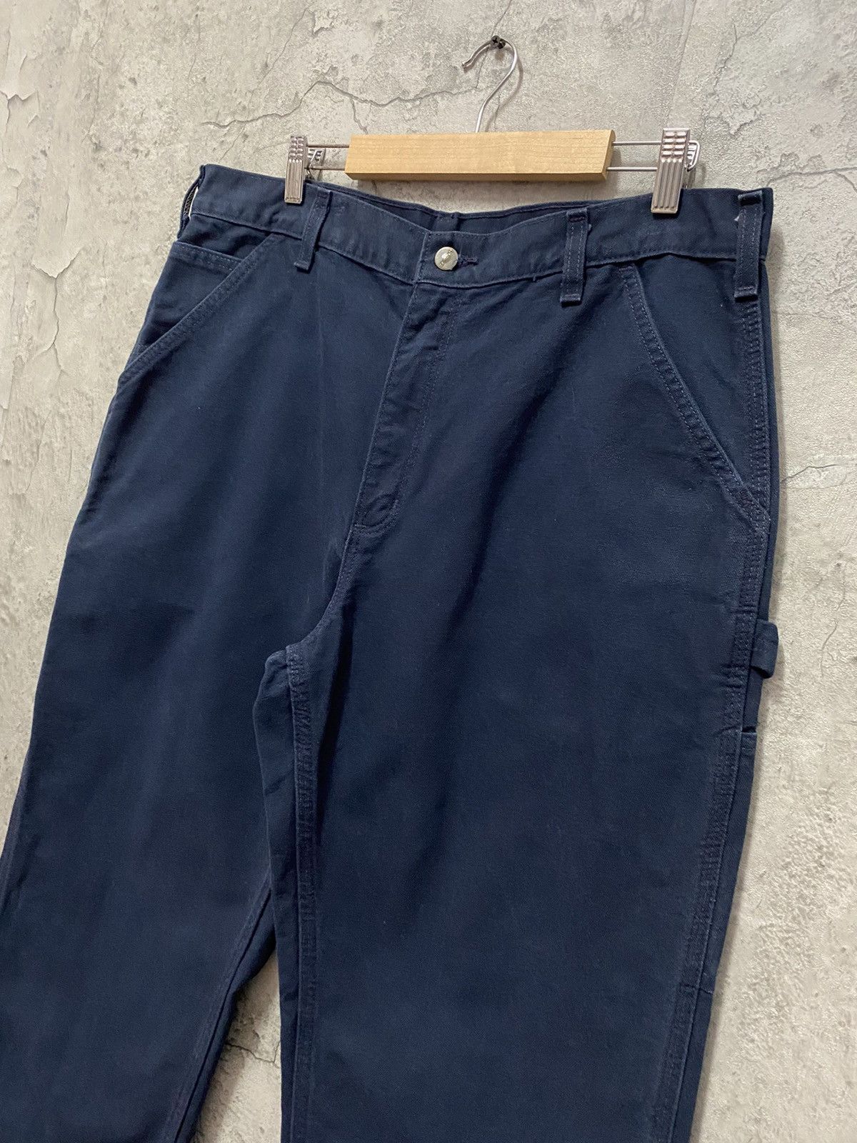 Carhartt × Vintage Vintage Carhartt Carpenter Dungaree Loose fit Pants Size US 36 / EU 52 - 12 Thumbnail