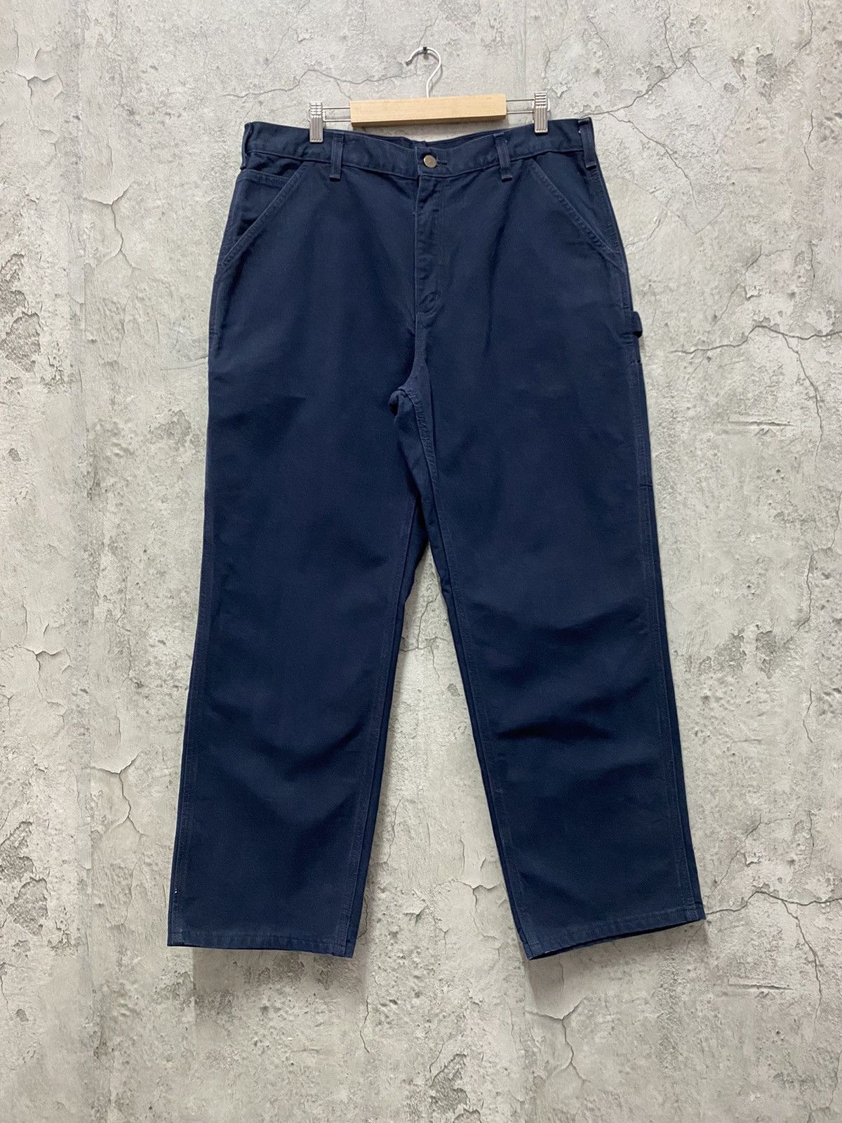 Carhartt × Vintage Vintage Carhartt Carpenter Dungaree Loose fit Pants Size US 36 / EU 52 - 2 Thumbnail