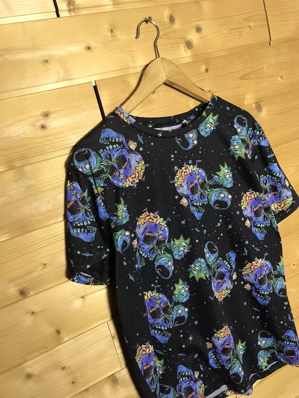 Cartoon Network Rick and Morty over print t-shirt Size US XL / EU 56 / 4 - 1 Thumbnail