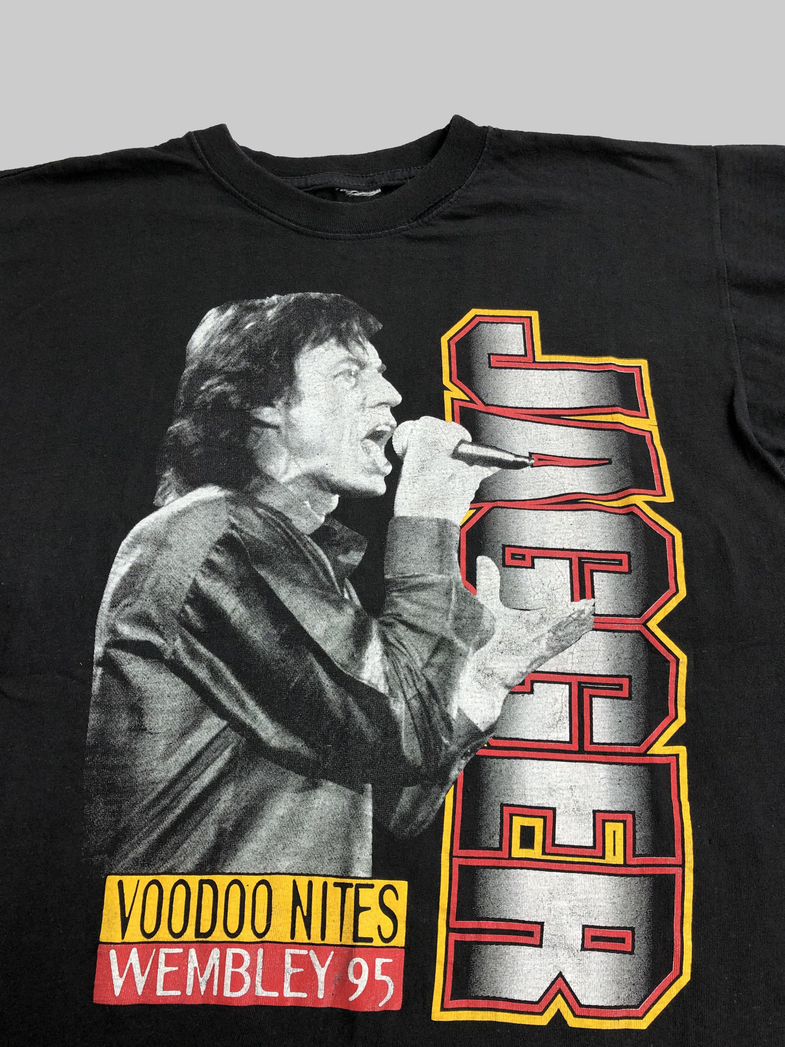 Band Tees Vintage 1995 Mick Jagger Rolling Stones Tee (Pink Floyd) Size US L / EU 52-54 / 3 - 3 Thumbnail