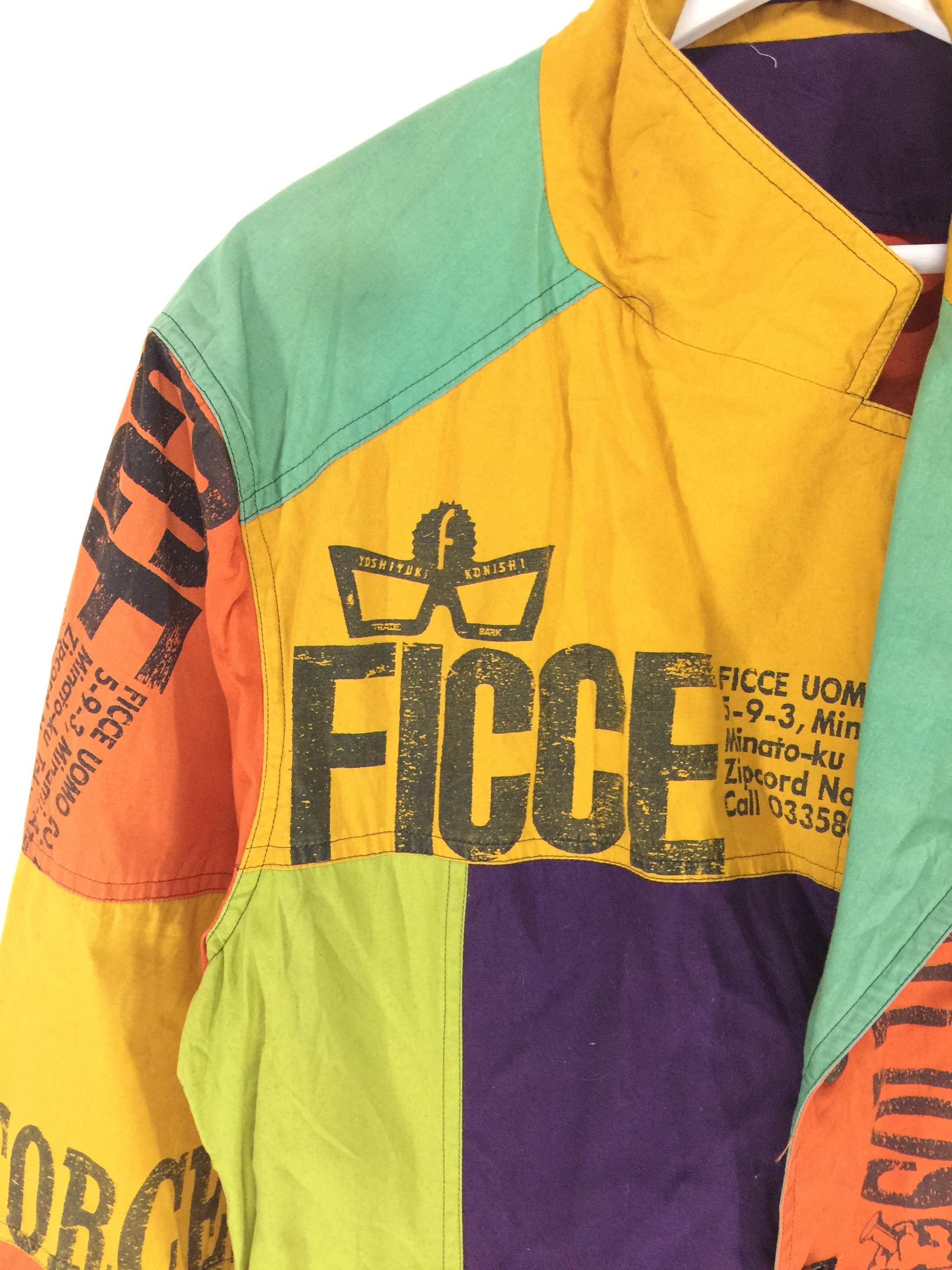 Designer × Japanese Brand × Yoshiyuki Konishi Ficce colorblock patchwork suits jacket Size 40S - 6 Thumbnail