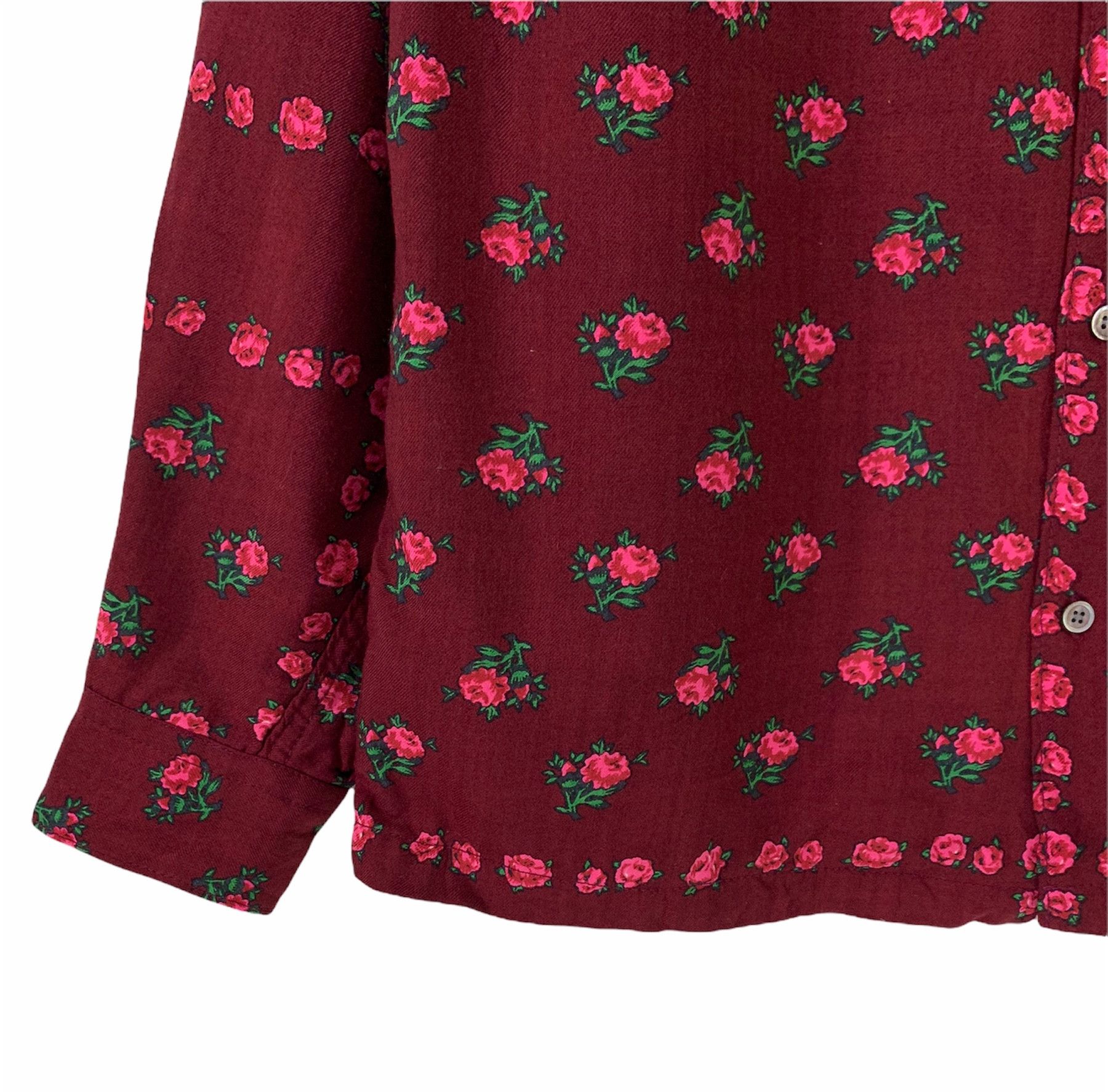 Comme des Garcons Homme × Comme des Garcons Homme Plus × Designer Comme des garcons flower allover print wool button up Size US M / EU 48-50 / 2 - 4 Thumbnail