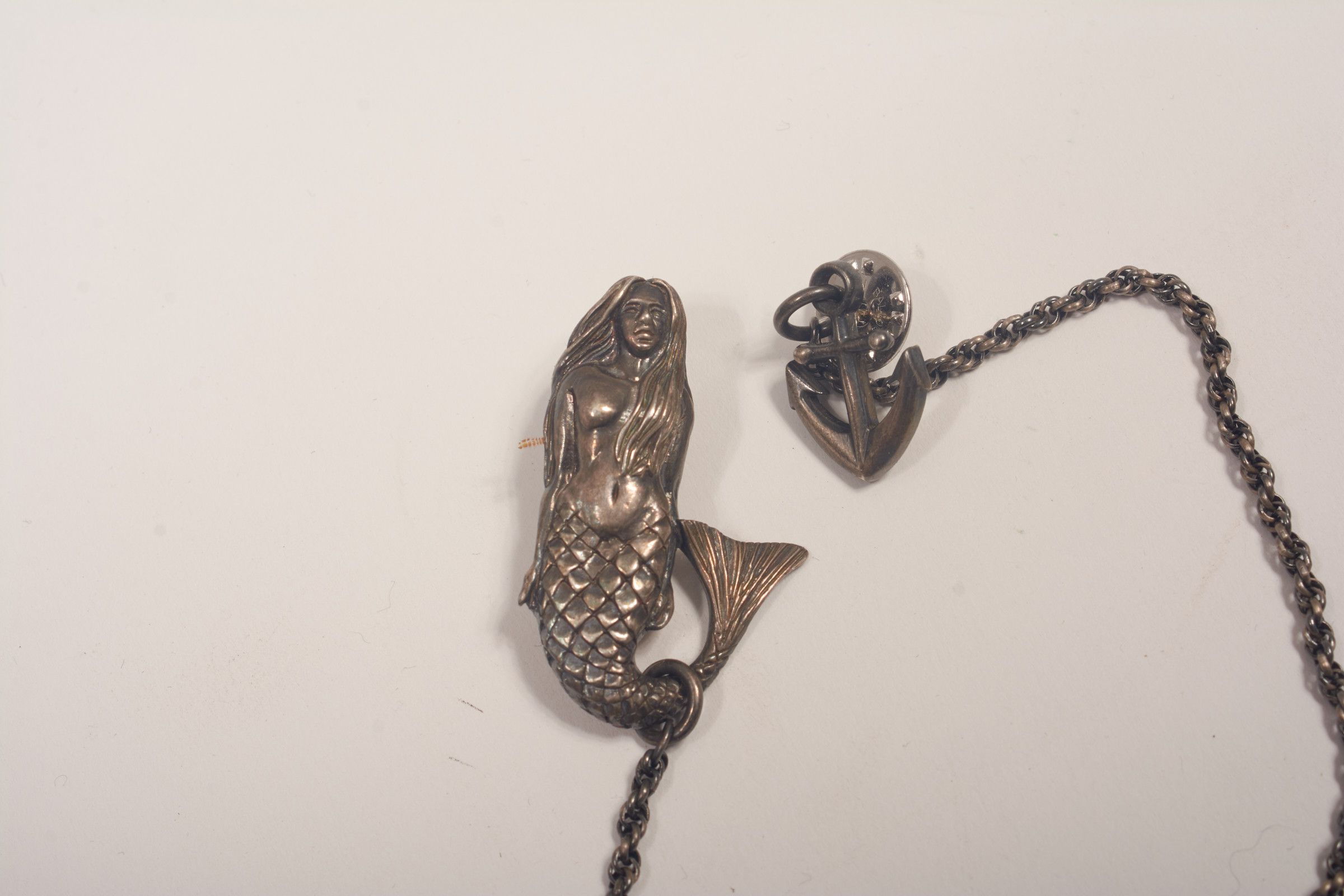 image of Yohji Yamamoto Y's Silver Collar Pins, Men's
