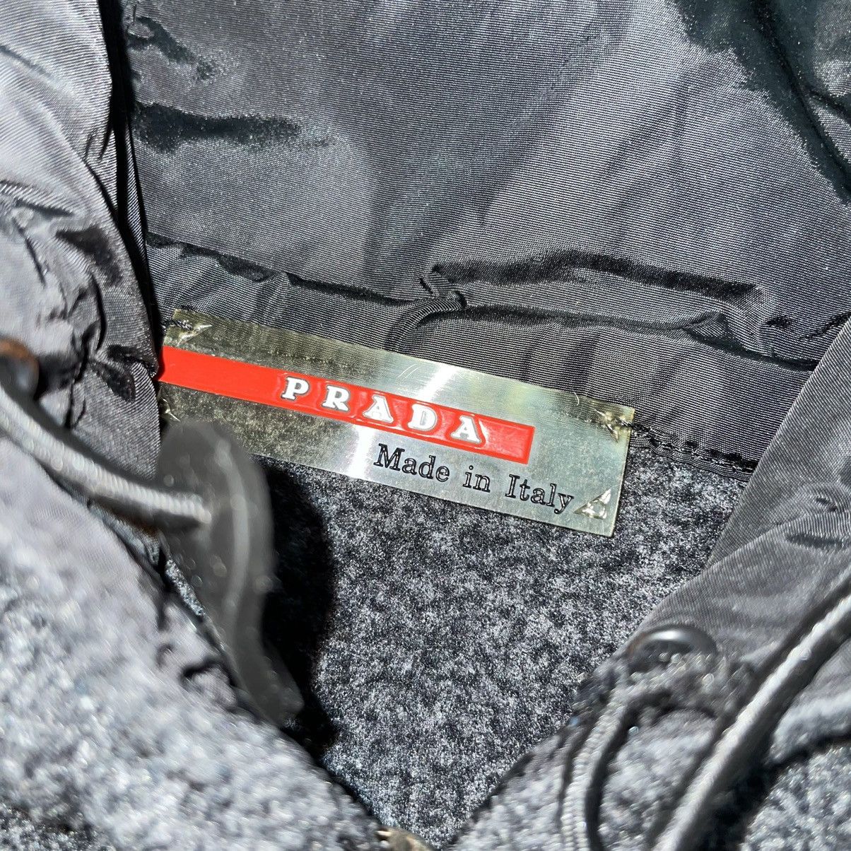 Prada Prada Sport 99 Vintage Double Zip Up Hoodie Size US M / EU 48-50 / 2 - 5 Thumbnail