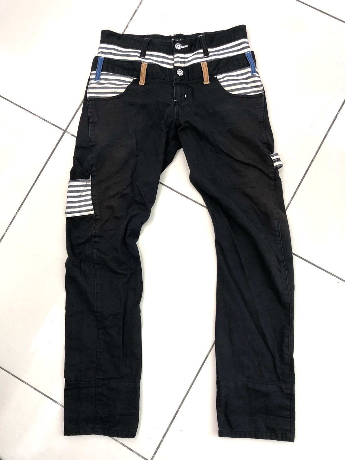 Japanese Brand × Seditionaries Dominate Double waist cotton pants Great patern Size US 30 / EU 46 - 1 Thumbnail