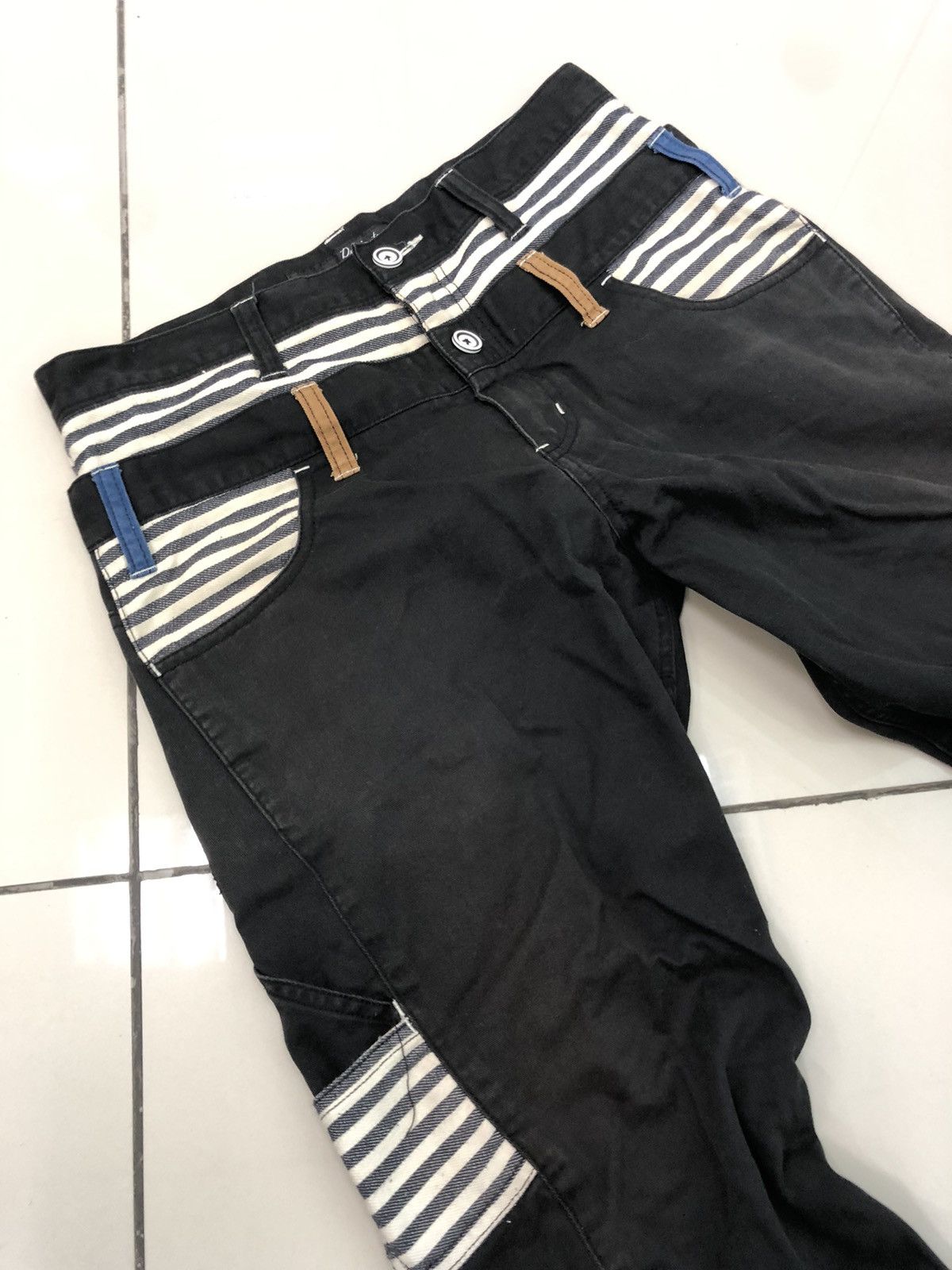 Japanese Brand × Seditionaries Dominate Double waist cotton pants Great patern Size US 30 / EU 46 - 4 Thumbnail