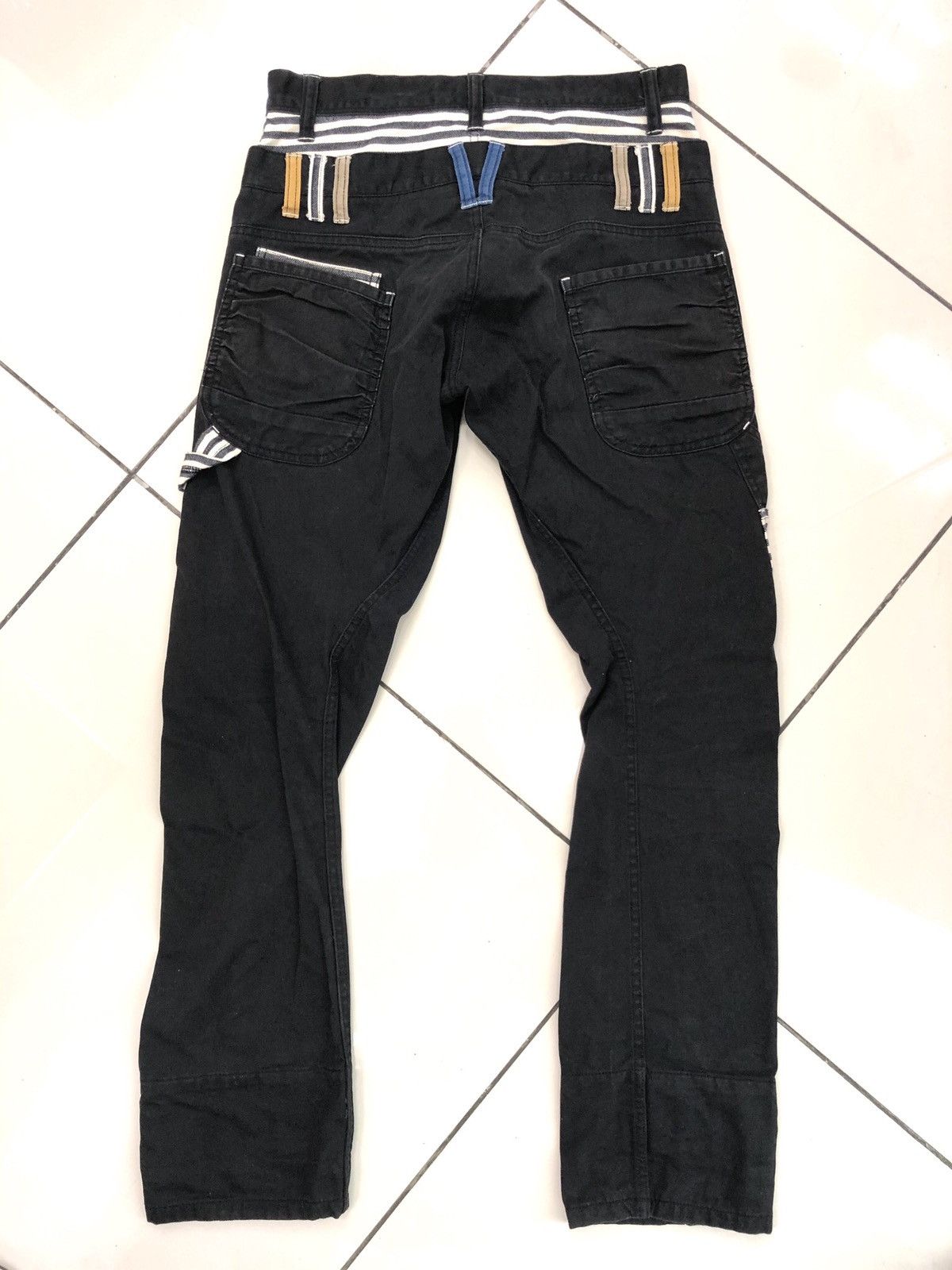 Japanese Brand × Seditionaries Dominate Double waist cotton pants Great patern Size US 30 / EU 46 - 2 Thumbnail