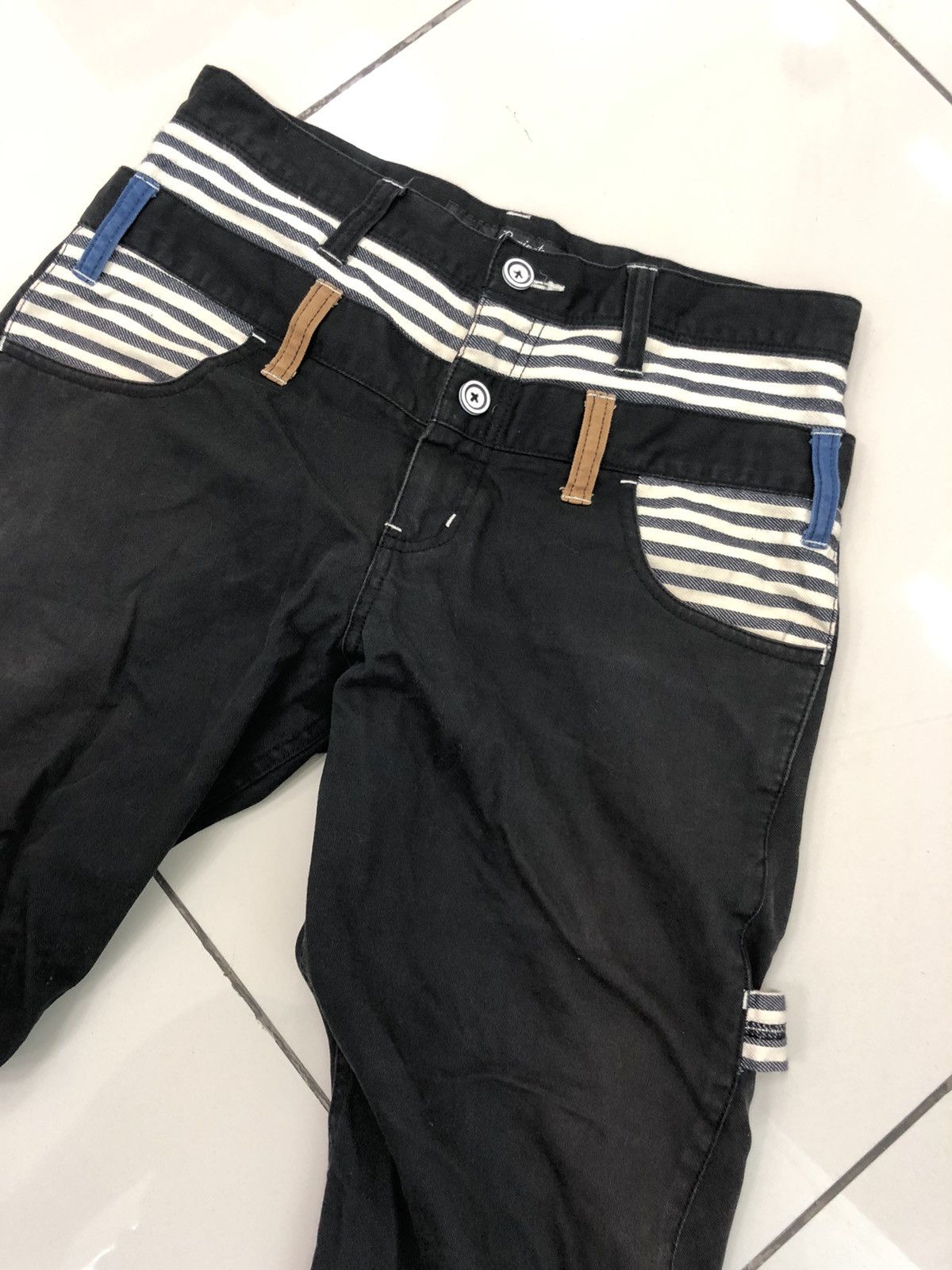 Japanese Brand × Seditionaries Dominate Double waist cotton pants Great patern Size US 30 / EU 46 - 3 Thumbnail