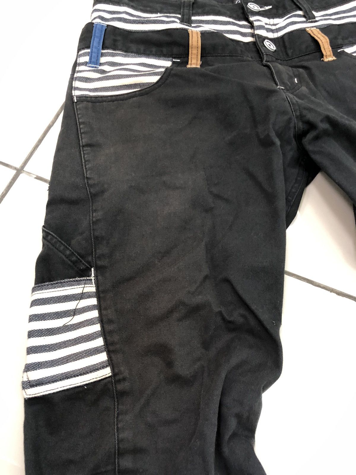Japanese Brand × Seditionaries Dominate Double waist cotton pants Great patern Size US 30 / EU 46 - 5 Thumbnail