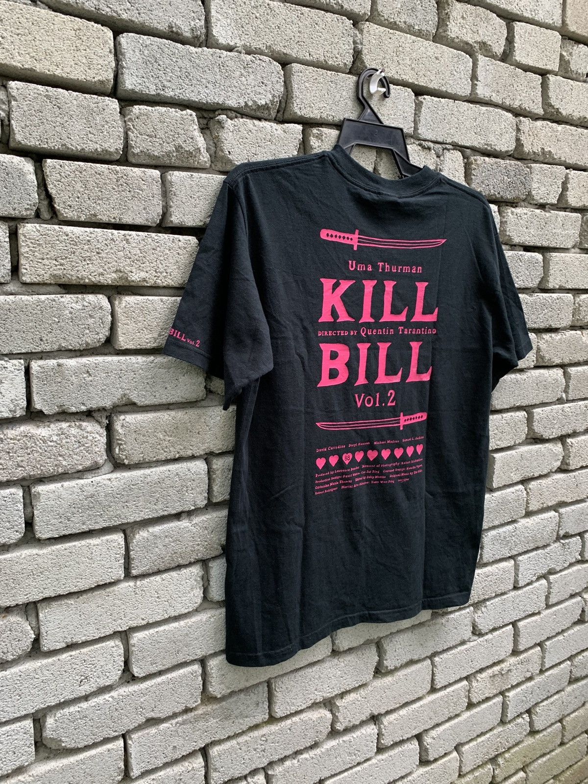Vintage KILL BILL vol 2.. KILL is LOVE Movie Tshirt Size US M / EU 48-50 / 2 - 8 Thumbnail