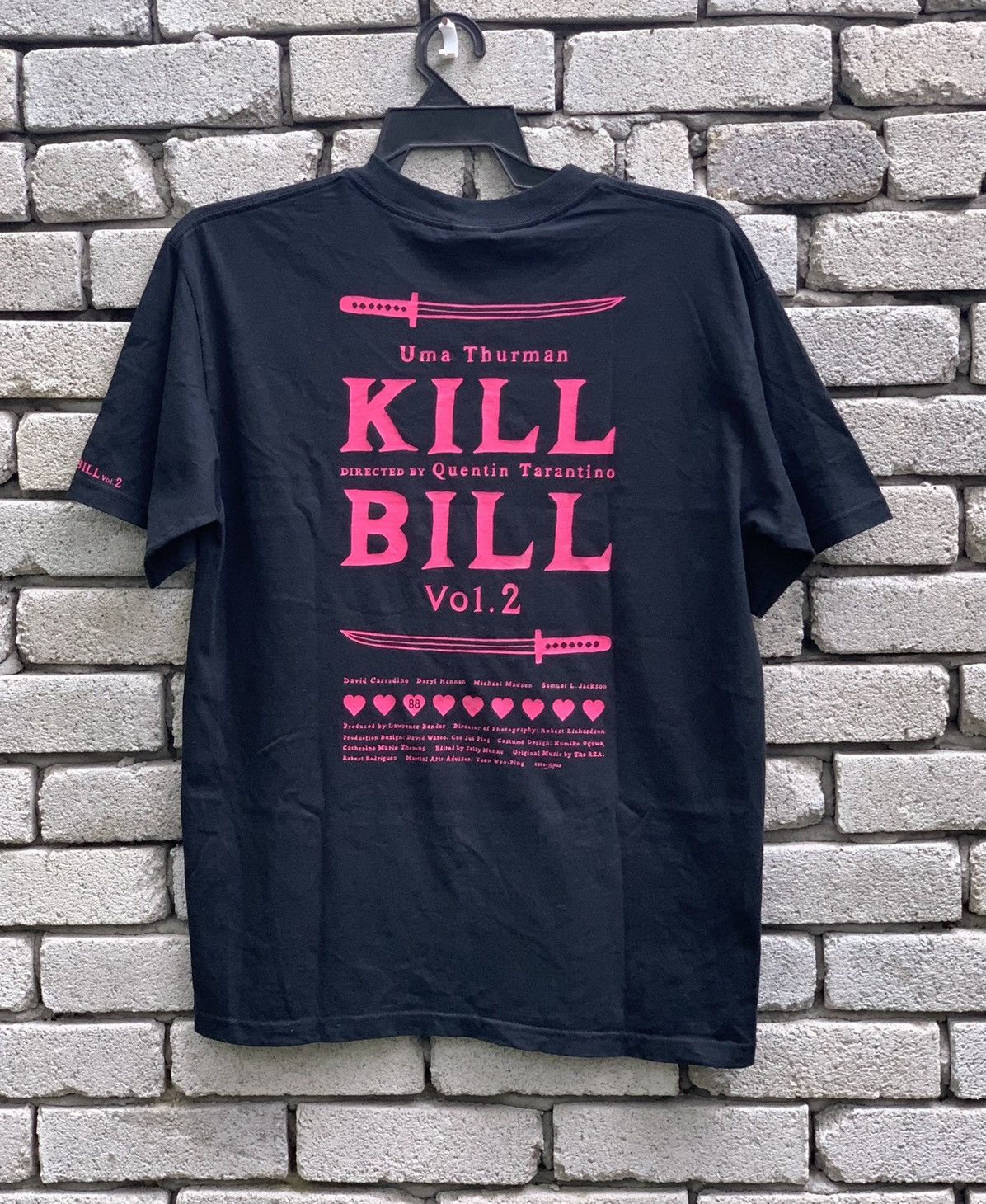 Vintage KILL BILL vol 2.. KILL is LOVE Movie Tshirt Size US M / EU 48-50 / 2 - 6 Thumbnail
