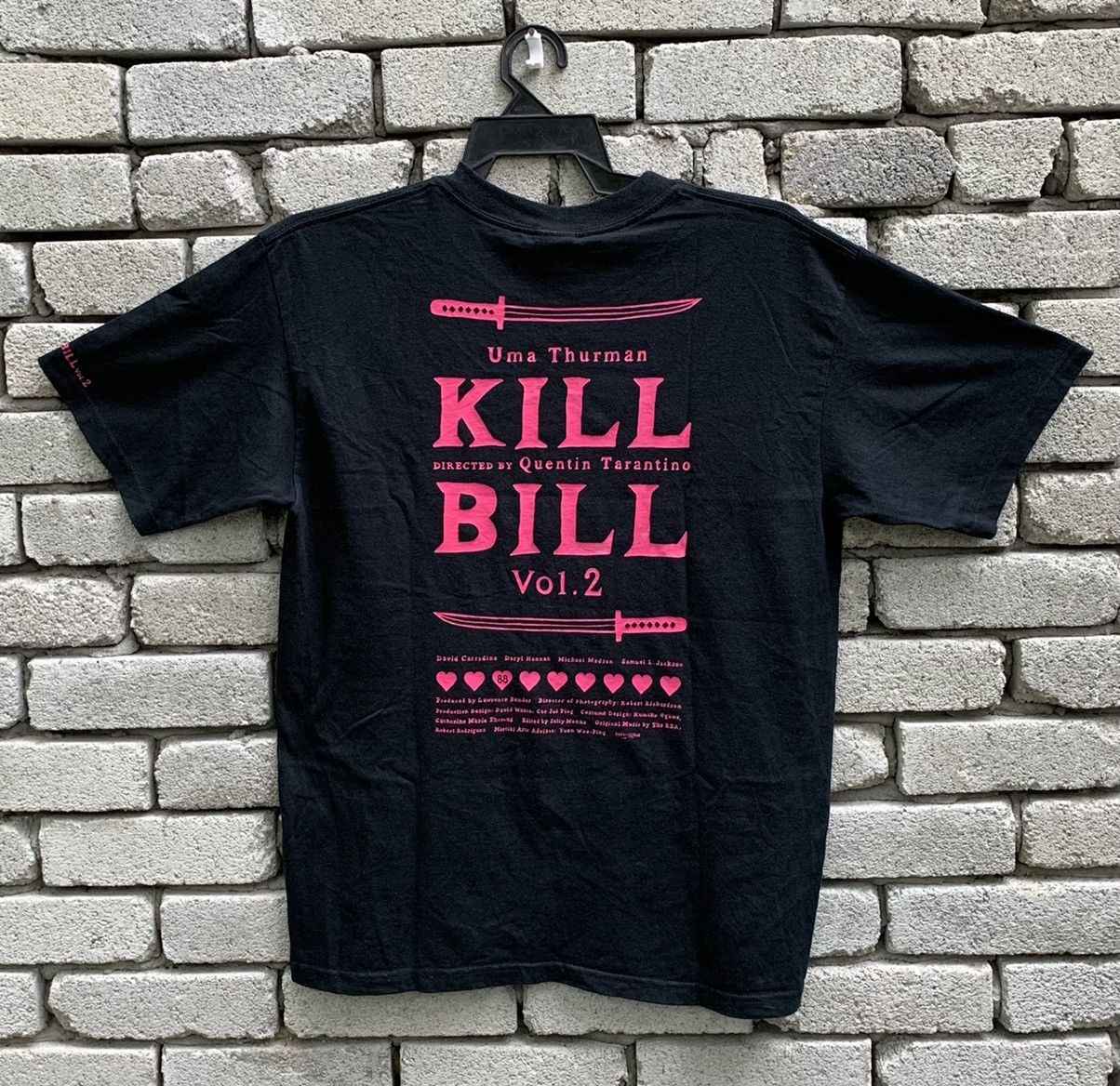 Vintage KILL BILL vol 2.. KILL is LOVE Movie Tshirt Size US M / EU 48-50 / 2 - 10 Thumbnail