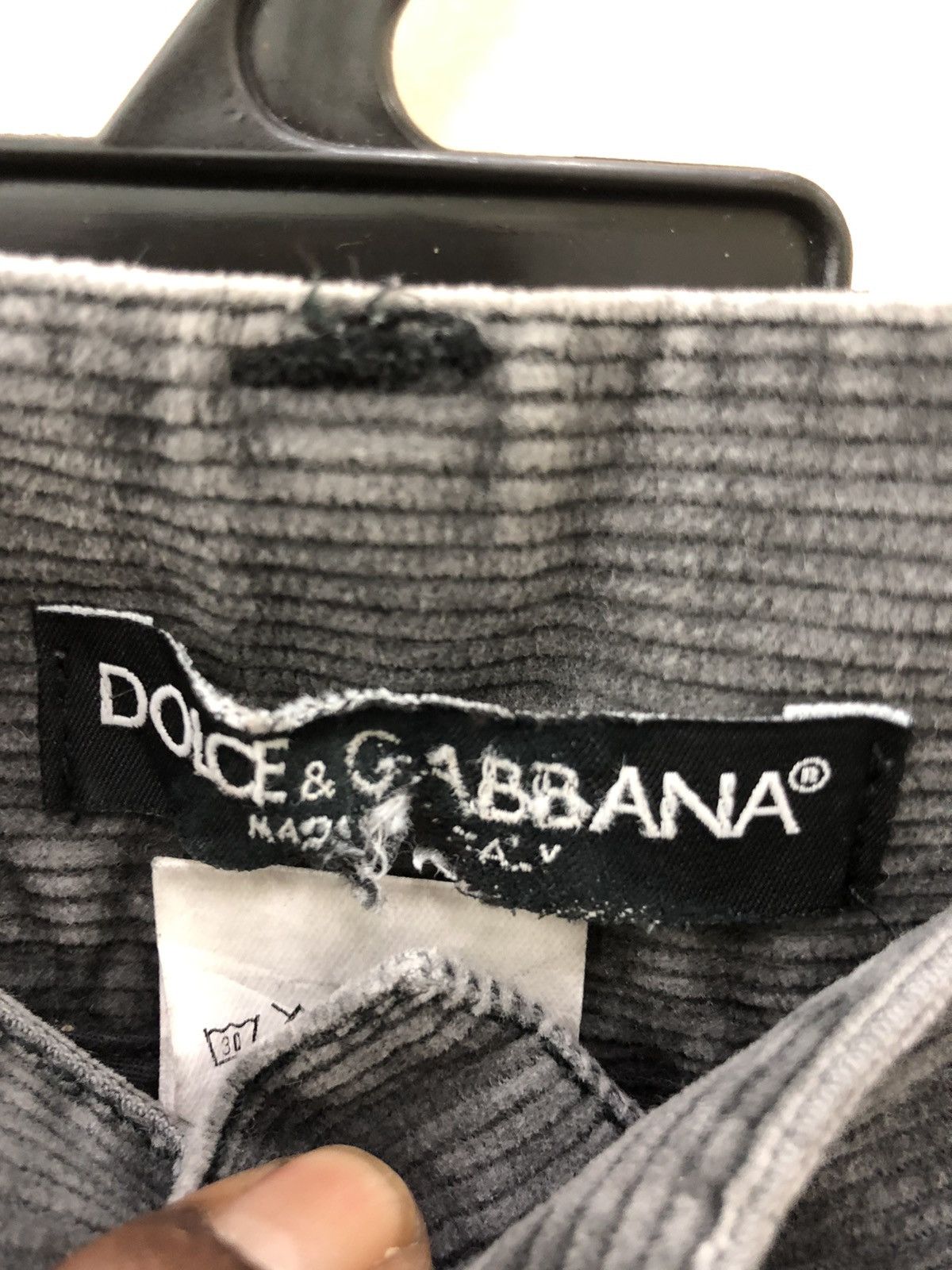 Designer × Dolce & Gabbana Dolce & Gabbana corduroy pants made in Italy Size US 36 / EU 52 - 7 Thumbnail