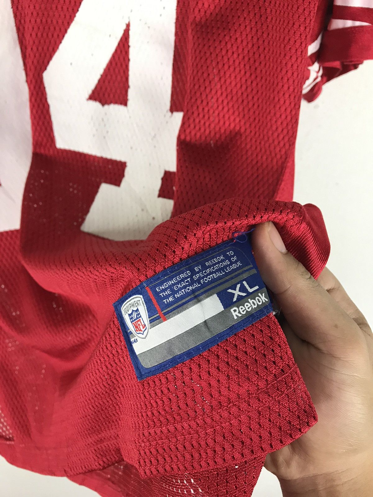 NFL × Reebok 49ERS NFL TEAM JERSEY BY REEBOK Size US XL / EU 56 / 4 - 9 Thumbnail