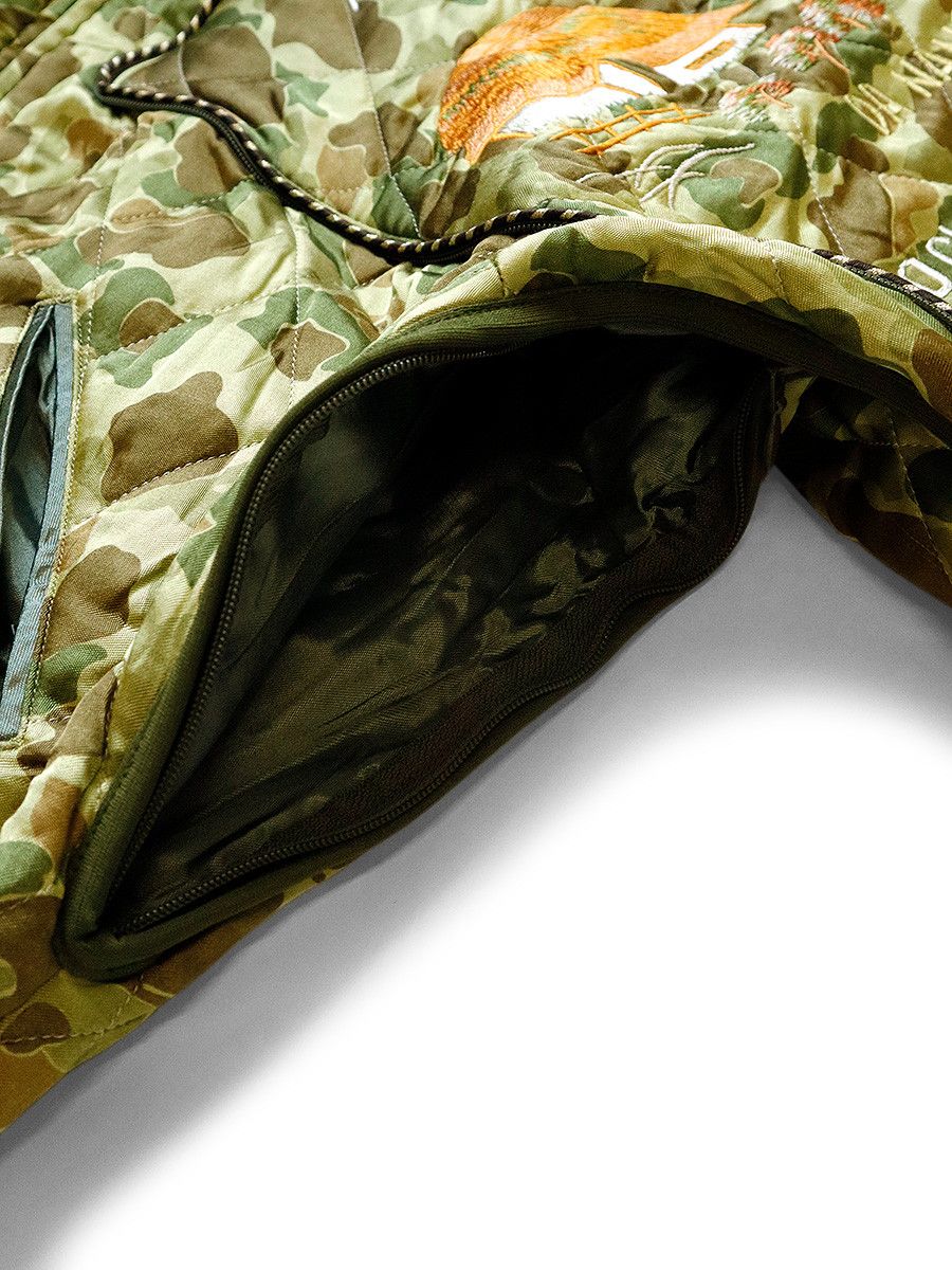 Kapital KAPITAL Rayon Camo Beautiful Vietnam Sham Bomber Jacket Size US XL / EU 56 / 4 - 8 Thumbnail