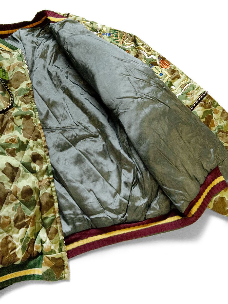 Kapital KAPITAL Rayon Camo Beautiful Vietnam Sham Bomber Jacket Size US XL / EU 56 / 4 - 7 Thumbnail