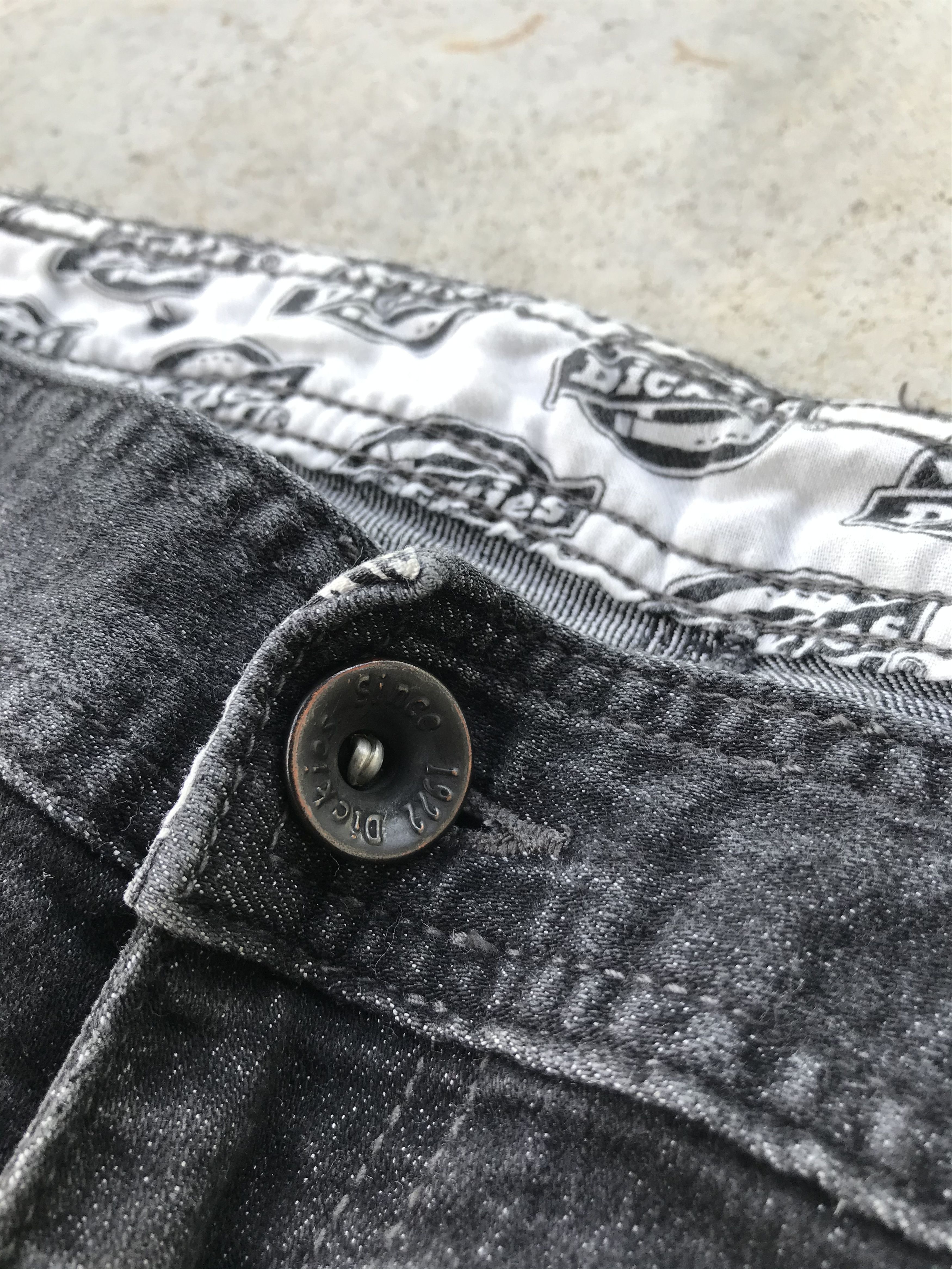 Dickies Dickies light black denim pants 34x26 Size US 34 / EU 50 - 2 Thumbnail