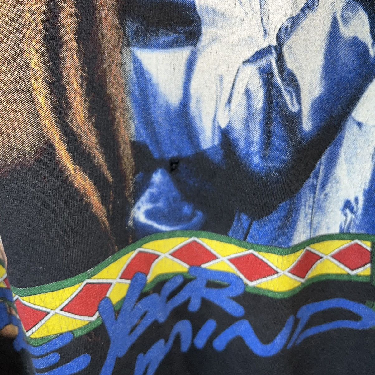 Band Tees × Vintage Vintage Red Hot Bob Marley Free Your Mind T Shirt Size US M / EU 48-50 / 2 - 4 Thumbnail