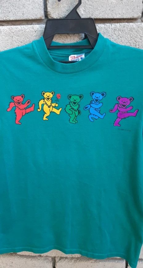 Grateful Dead Rare!!! vintage grateful dead dancing bear t shirt Size US S / EU 44-46 / 1 - 8 Thumbnail