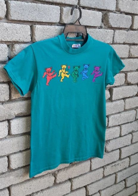 Grateful Dead Rare!!! vintage grateful dead dancing bear t shirt Size US S / EU 44-46 / 1 - 4 Thumbnail