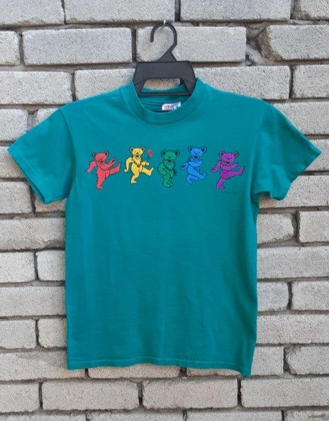 Grateful Dead Rare!!! vintage grateful dead dancing bear t shirt Size US S / EU 44-46 / 1 - 2 Thumbnail