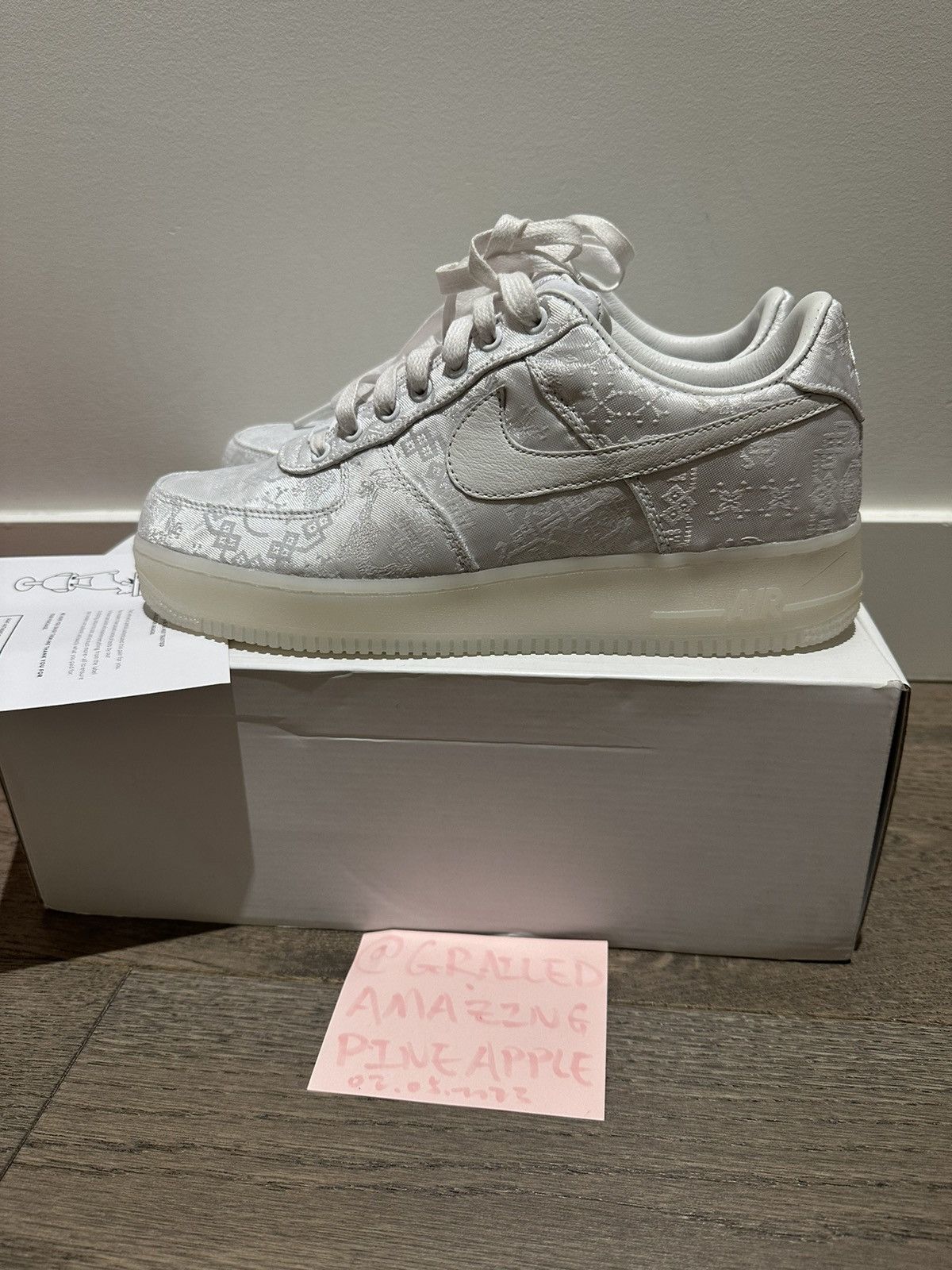 CLOT × Nike Nike Clot Silk Air Force 1 Size US 9.5 / EU 42-43 - 1 Thumbnail