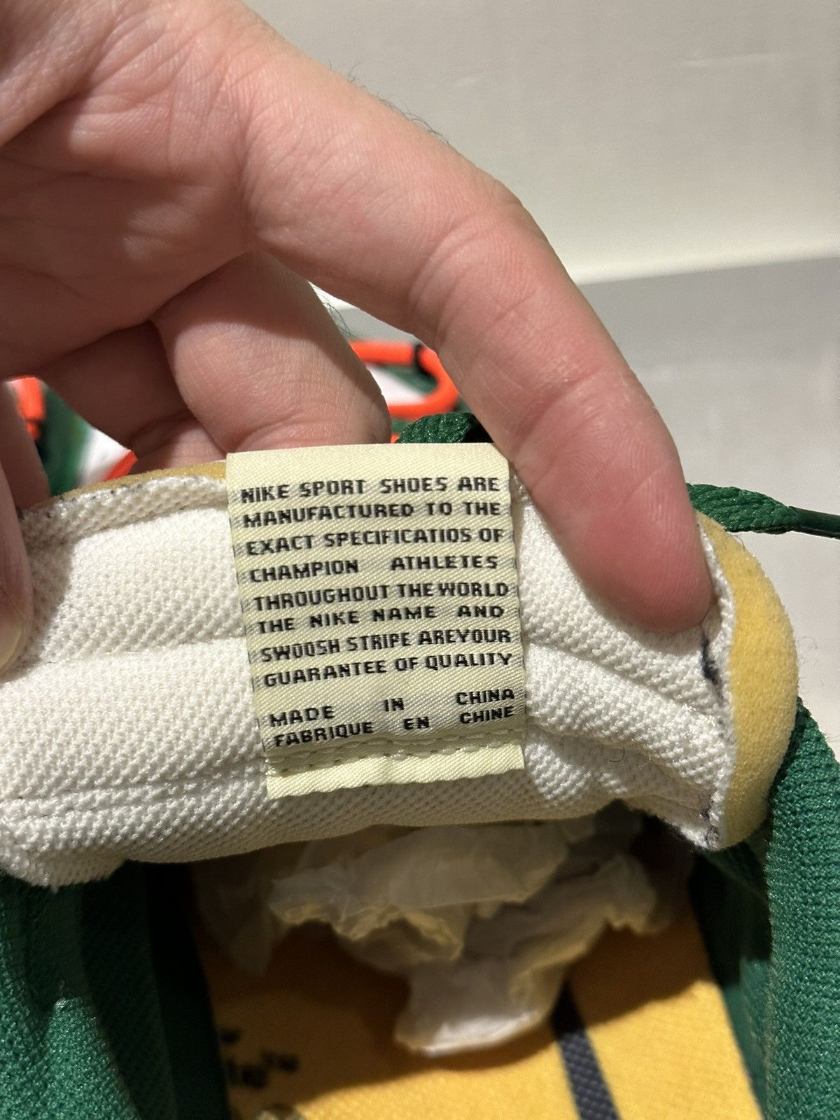 Nike × Off-White Nike Offwhite Pine Green Dunk Low Size US 10 / EU 43 - 11 Thumbnail