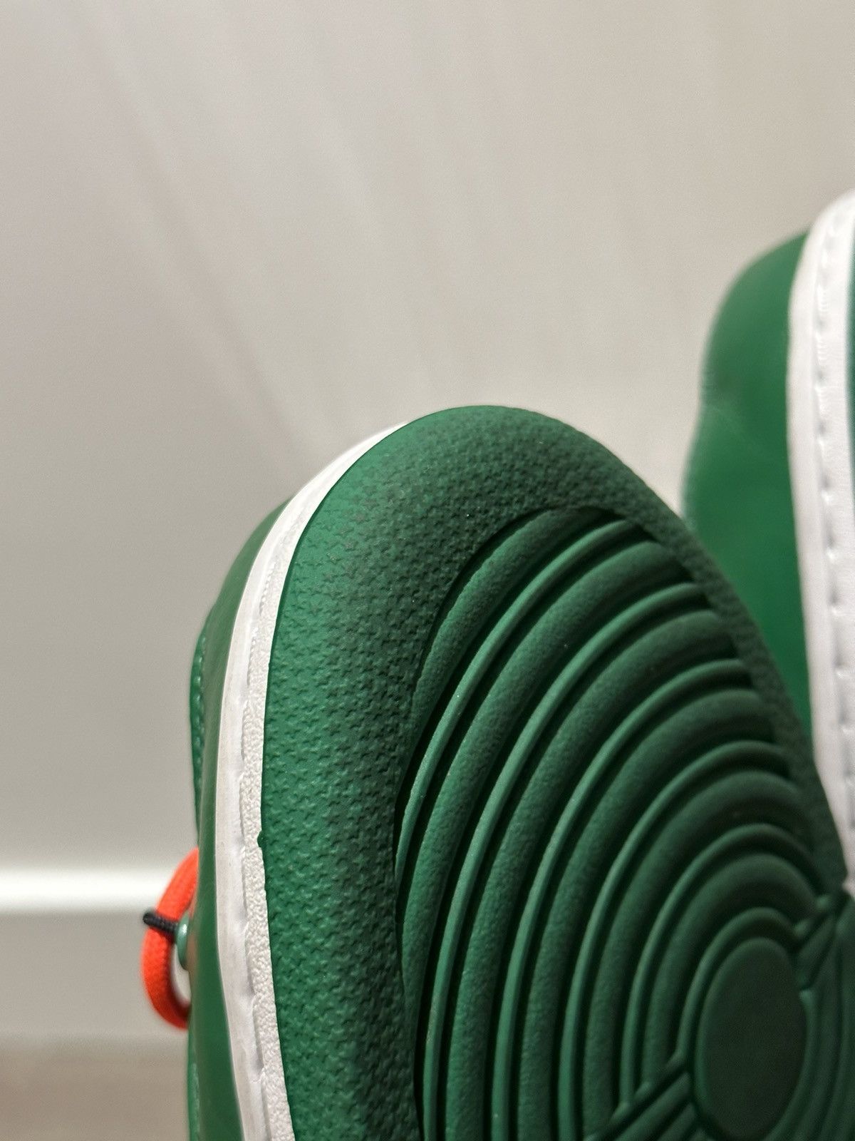 Nike × Off-White Nike Offwhite Pine Green Dunk Low Size US 10 / EU 43 - 7 Thumbnail