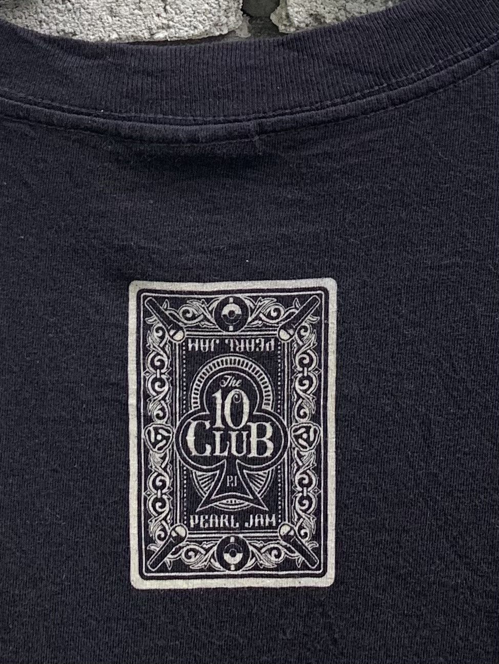 Band Tees Pearl Jam BritPop Band.. The 10 Club T Shirt Made In USA Size US XXL / EU 58 / 5 - 10 Thumbnail