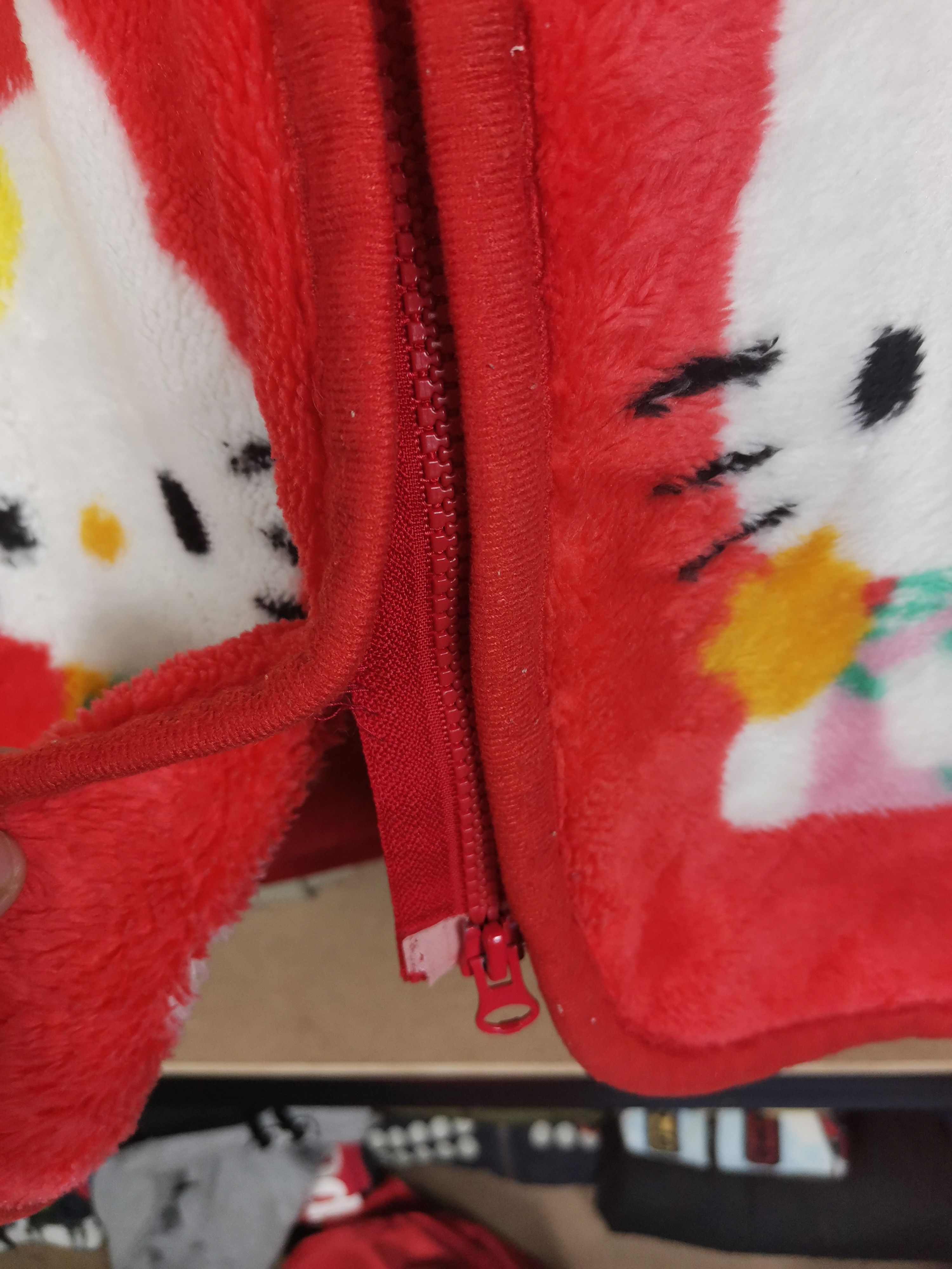 Anime Vintage 90s Hello Kitty Fleece Vest Size US M / EU 48-50 / 2 - 3 Thumbnail