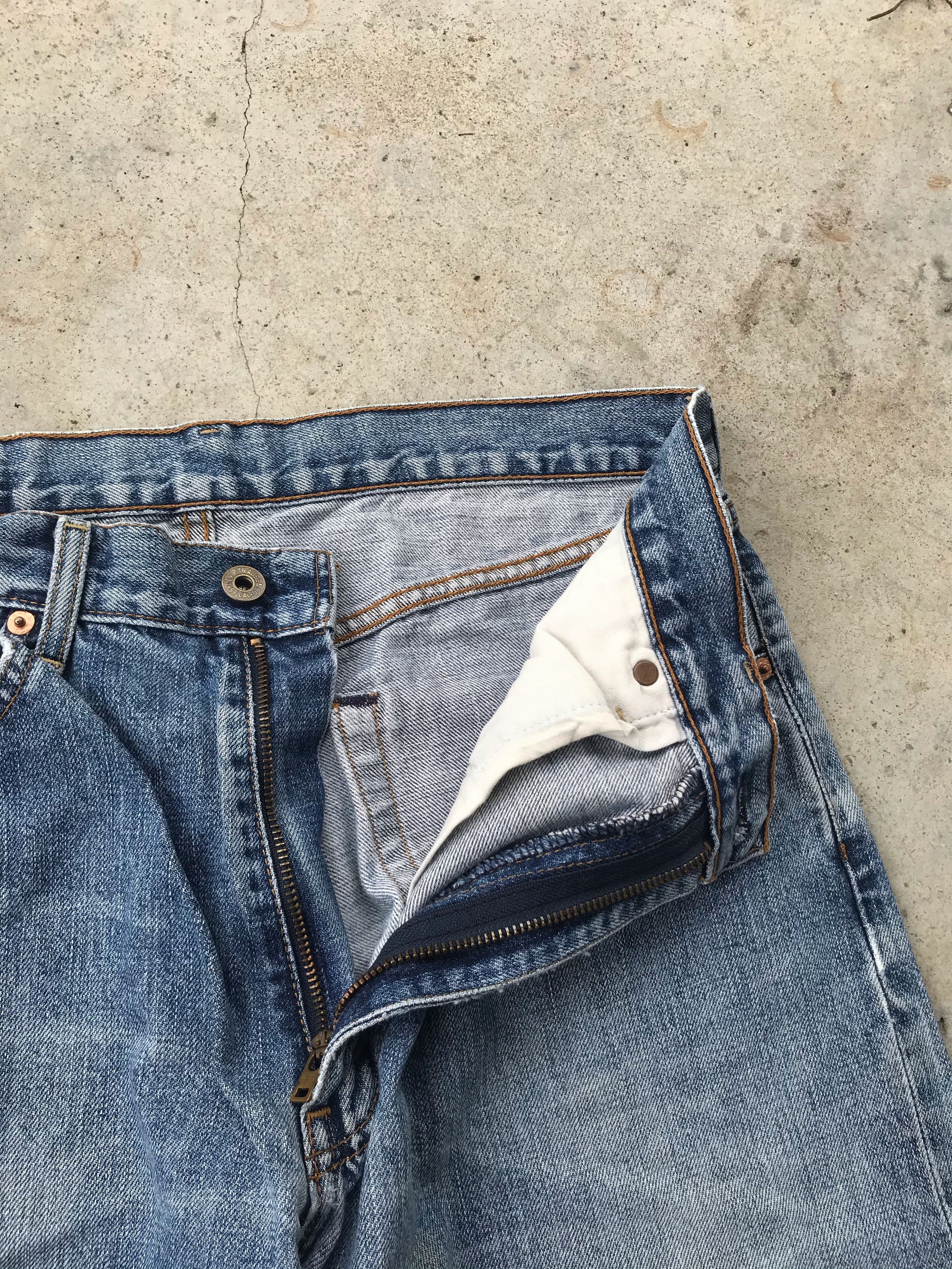 00s LEVI'S 504 dark blue wide jeans W31 This item is unavailable