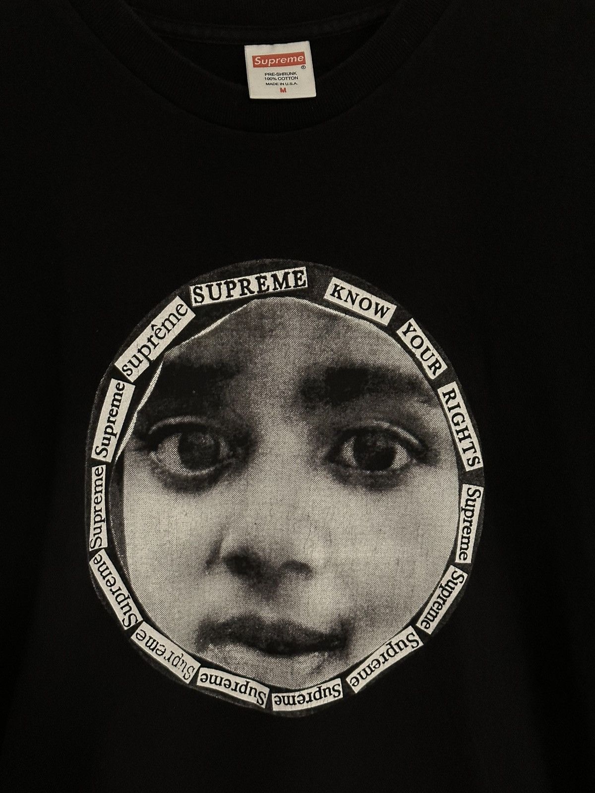 Supreme Supreme Know Your Rights Tee Size US M / EU 48-50 / 2 - 2 Thumbnail