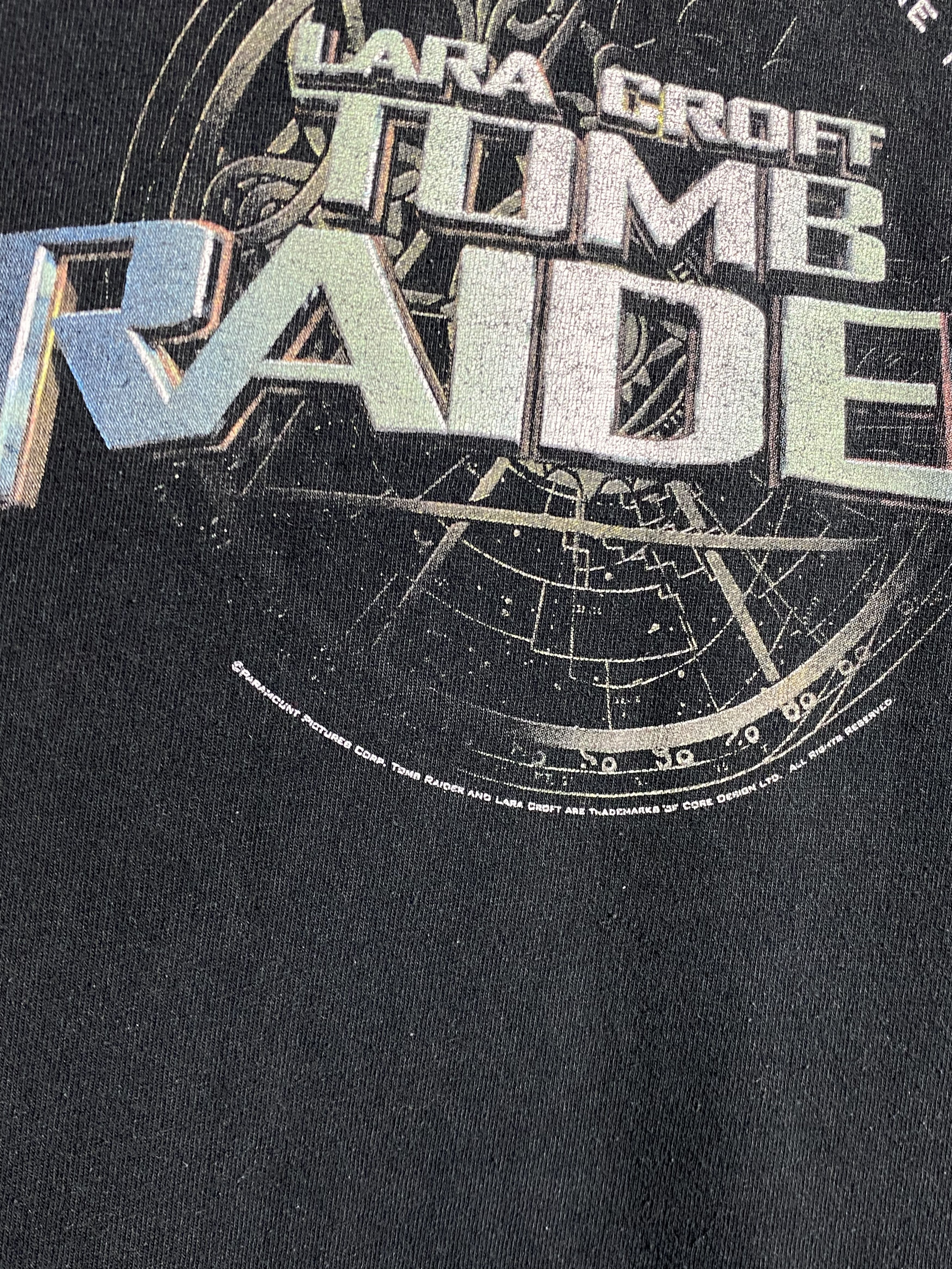 Vintage 🚨Vintage Lara Croft Tomb Raider 2001 Movie Promo T-Shirt Size US L / EU 52-54 / 3 - 3 Thumbnail