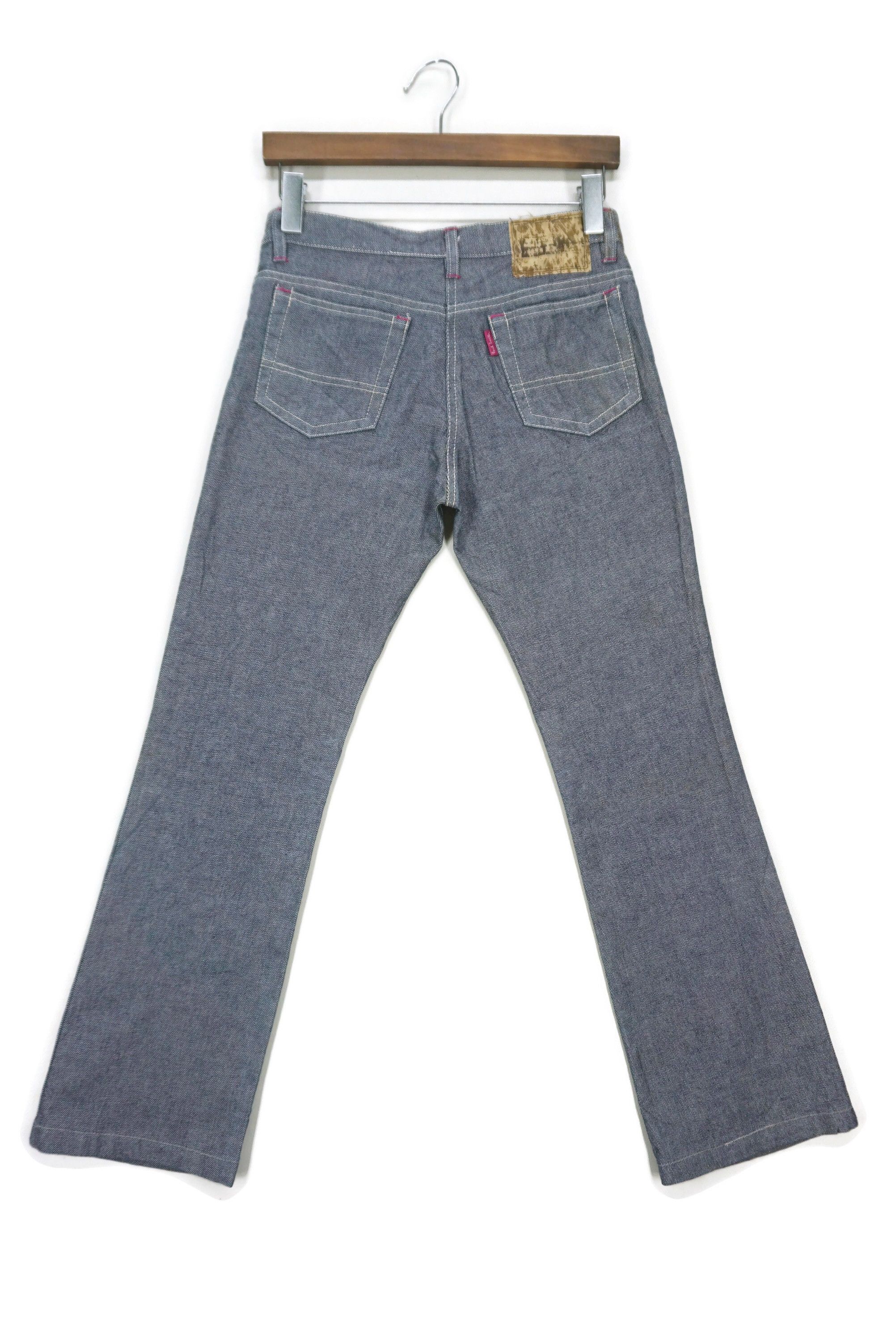 image of Bootcut Denim Jeans Paul Smith Pink Jeans Flare Pants in Blue, Women's (Size 25)