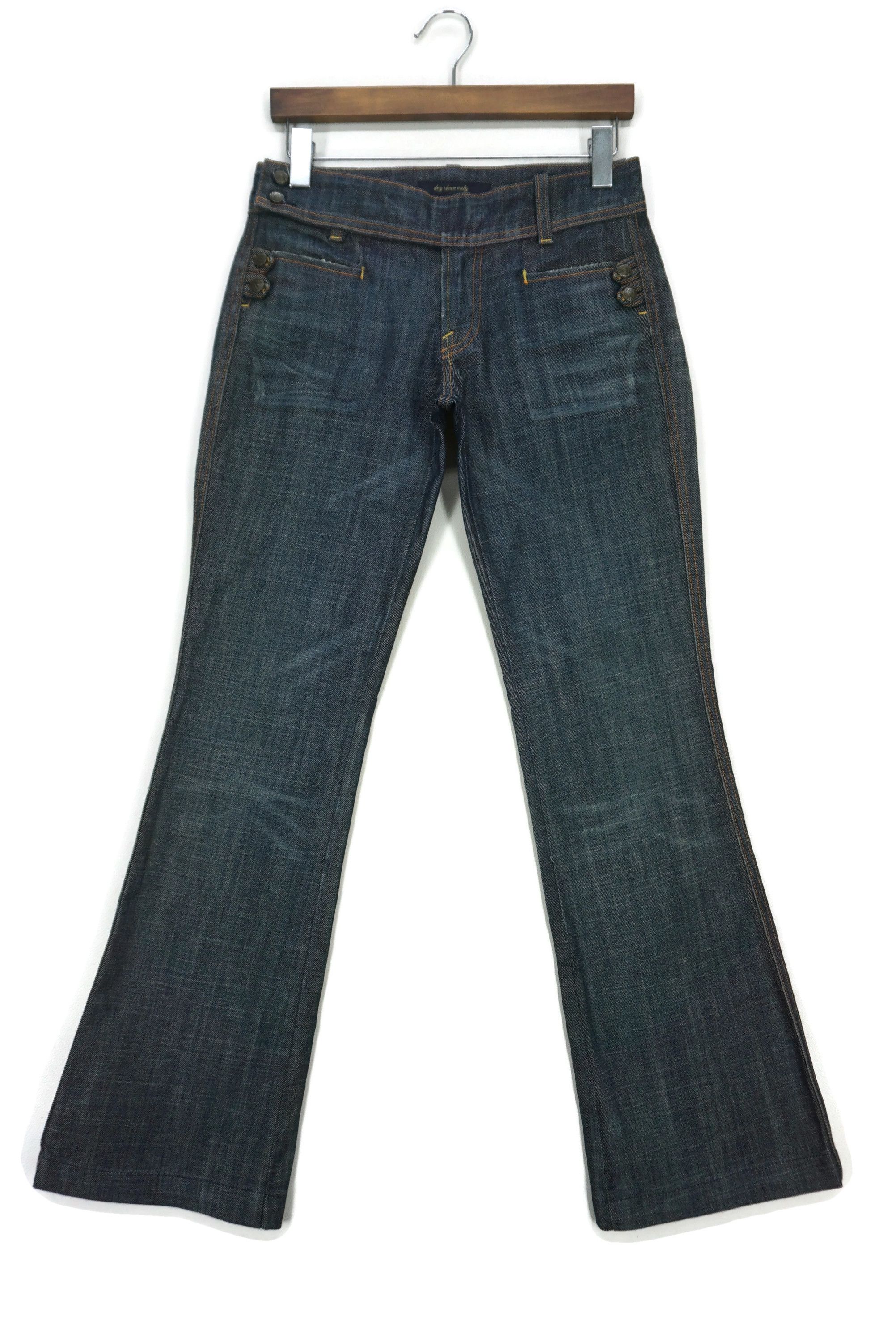 image of Citizens Of Humanity x Made In USA Jerome Dahan Bootcut Flare Hickory Dungarees Made In Usa in Blue