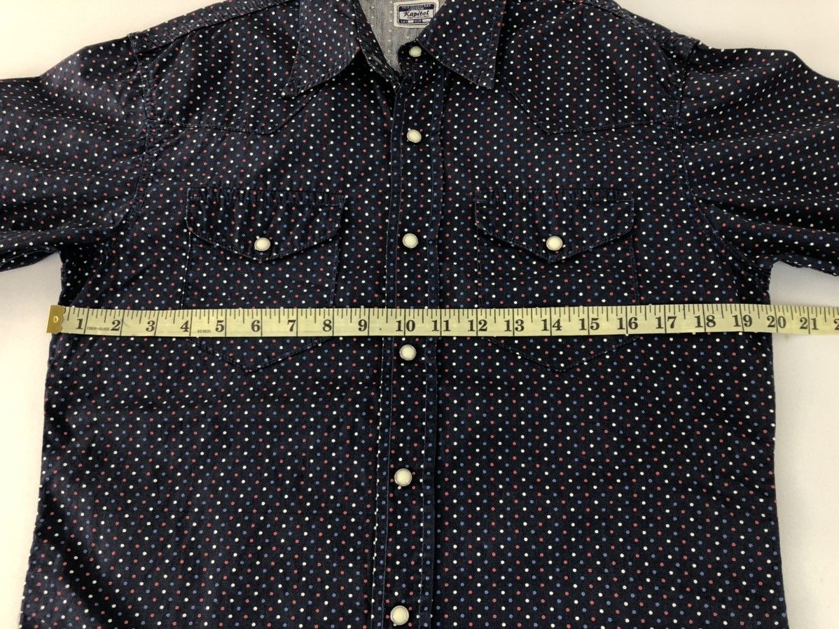 Japanese Brand Kapital Shirt Double Pocket Western Design Size US M / EU 48-50 / 2 - 3 Thumbnail