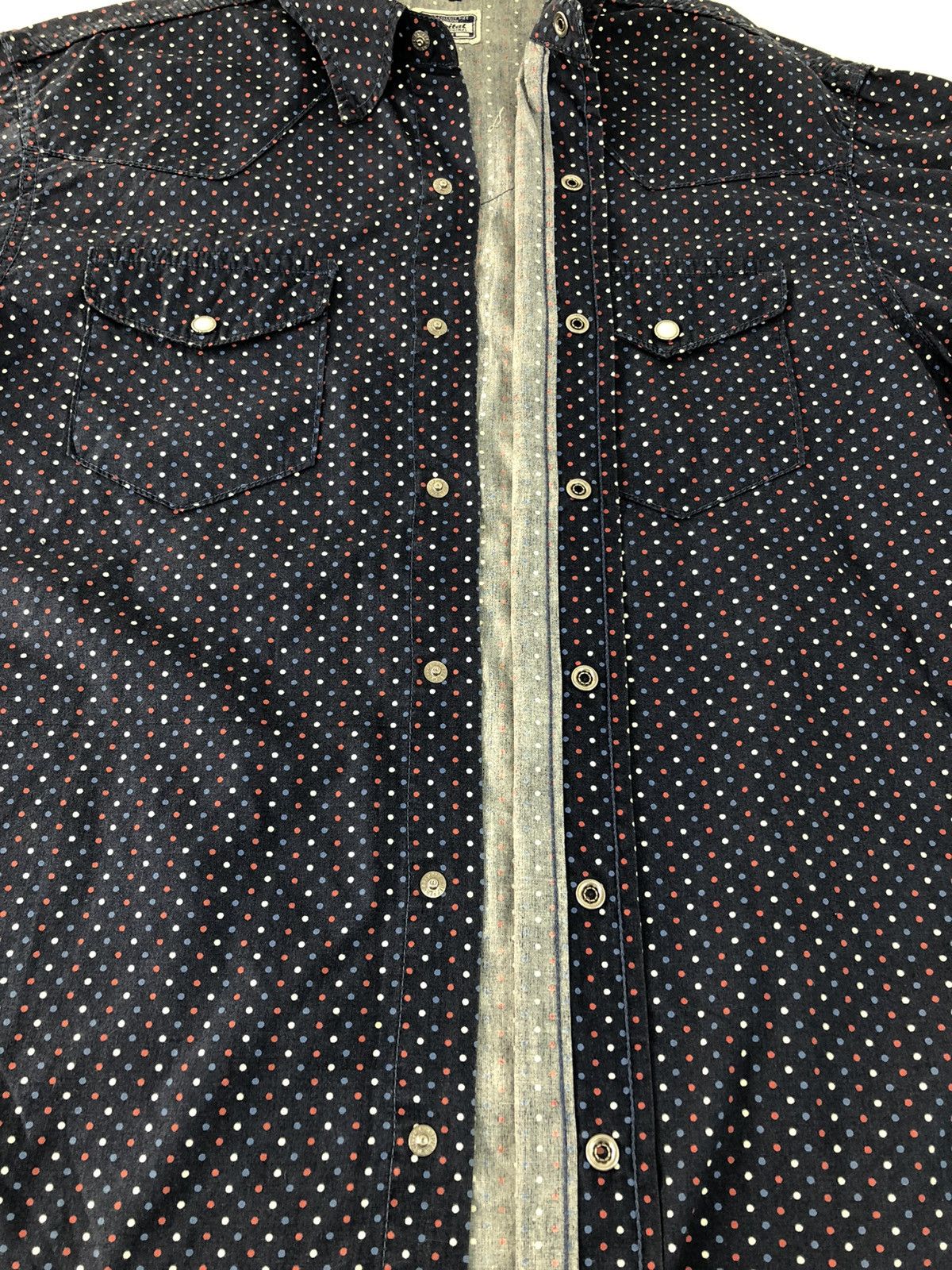 Japanese Brand Kapital Shirt Double Pocket Western Design Size US M / EU 48-50 / 2 - 9 Thumbnail