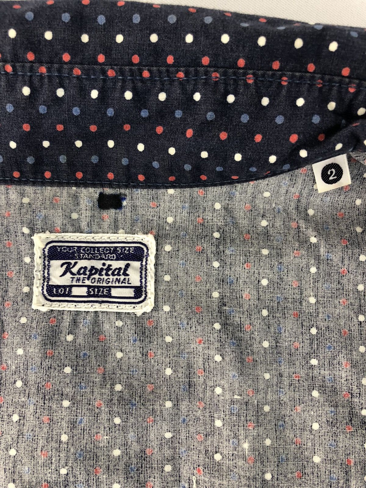 Japanese Brand Kapital Shirt Double Pocket Western Design Size US M / EU 48-50 / 2 - 5 Thumbnail