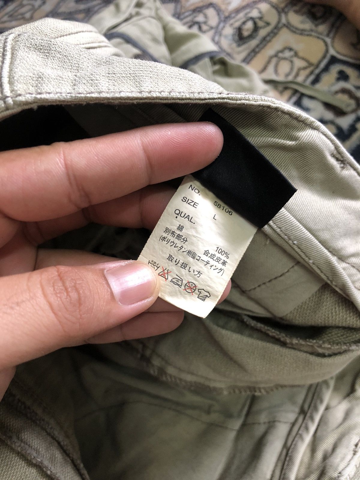 Japanese Brand Vintage Sumu INTL Military Style Cargo Pants Size US 34 / EU 50 - 13 Thumbnail
